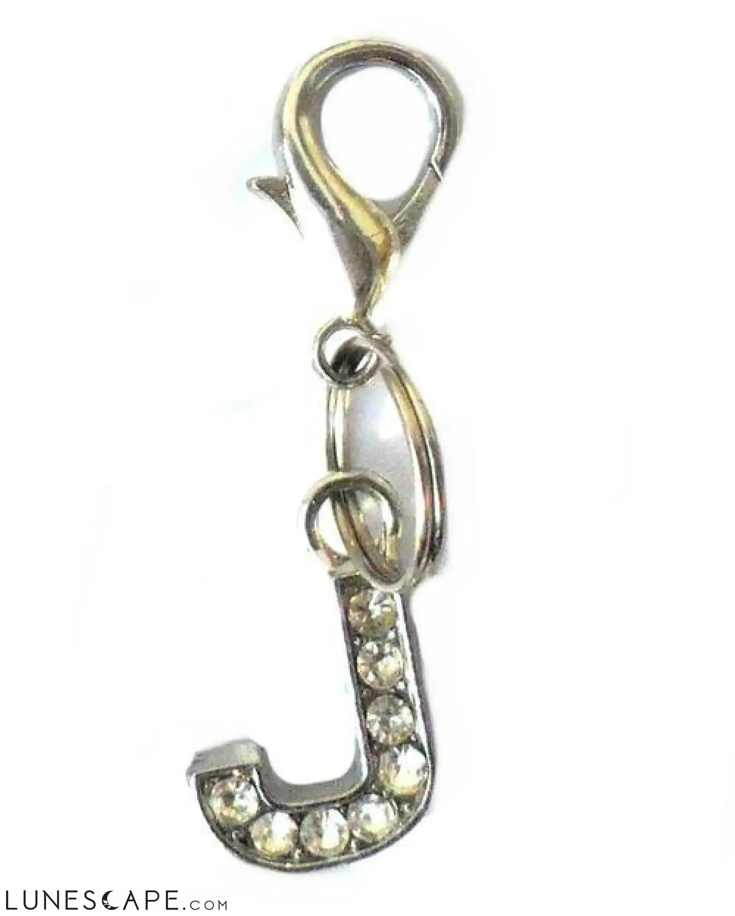 A-Z Crystal Letter Pet Charms LUNESCAPE