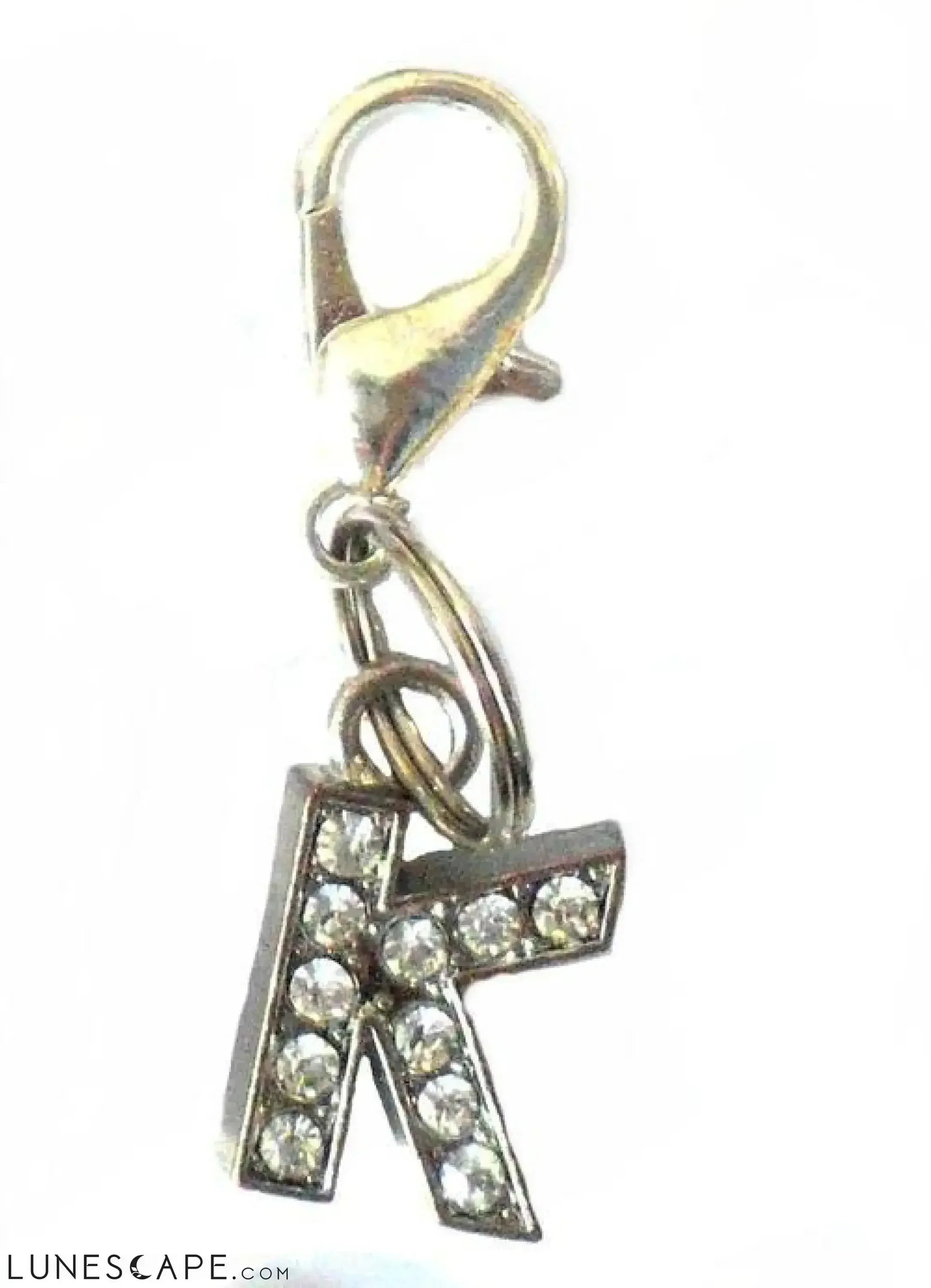 A-Z Crystal Letter Pet Charms LUNESCAPE