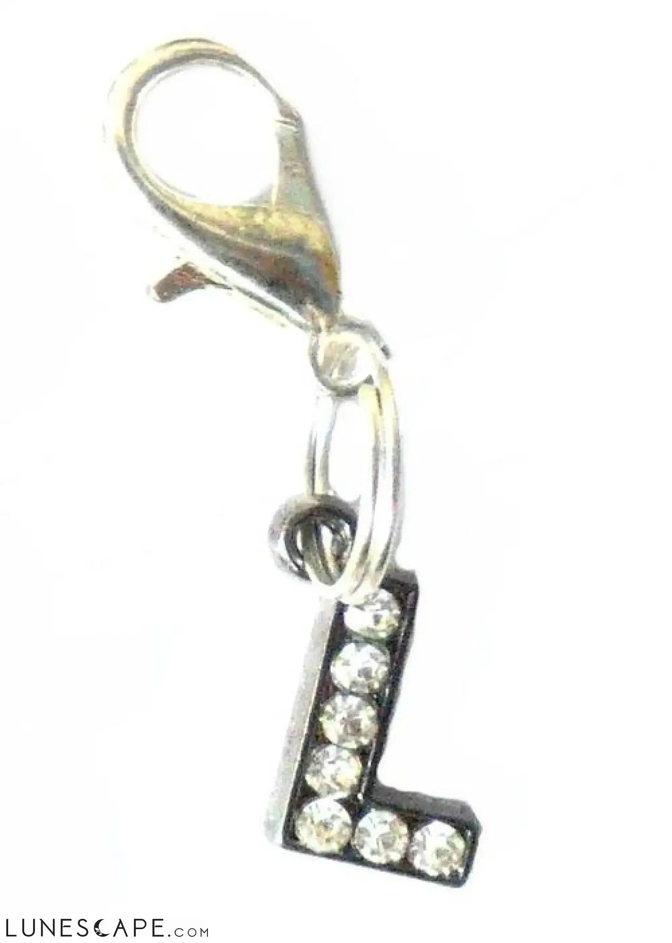 A-Z Crystal Letter Pet Charms LUNESCAPE