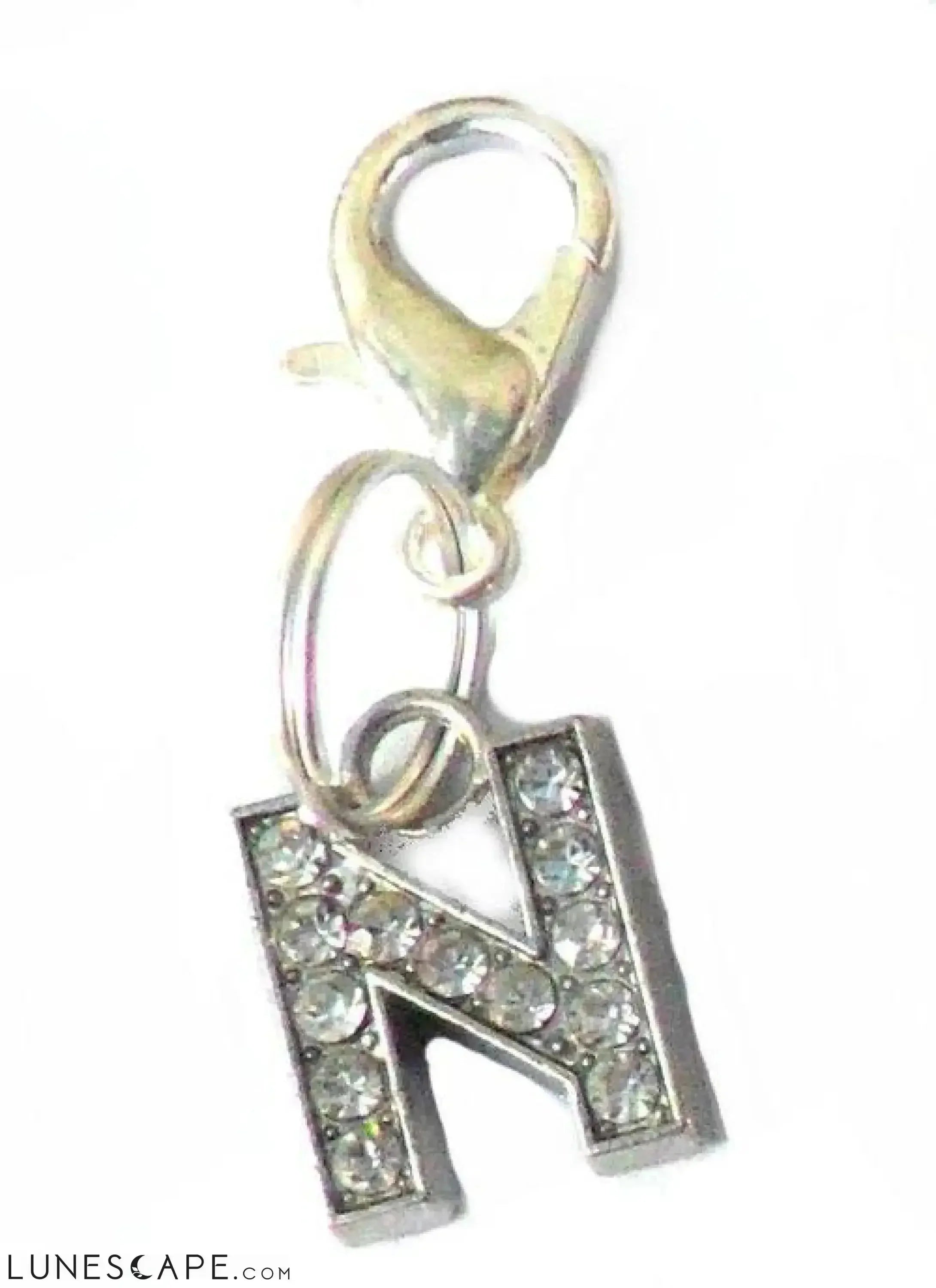 A-Z Crystal Letter Pet Charms LUNESCAPE