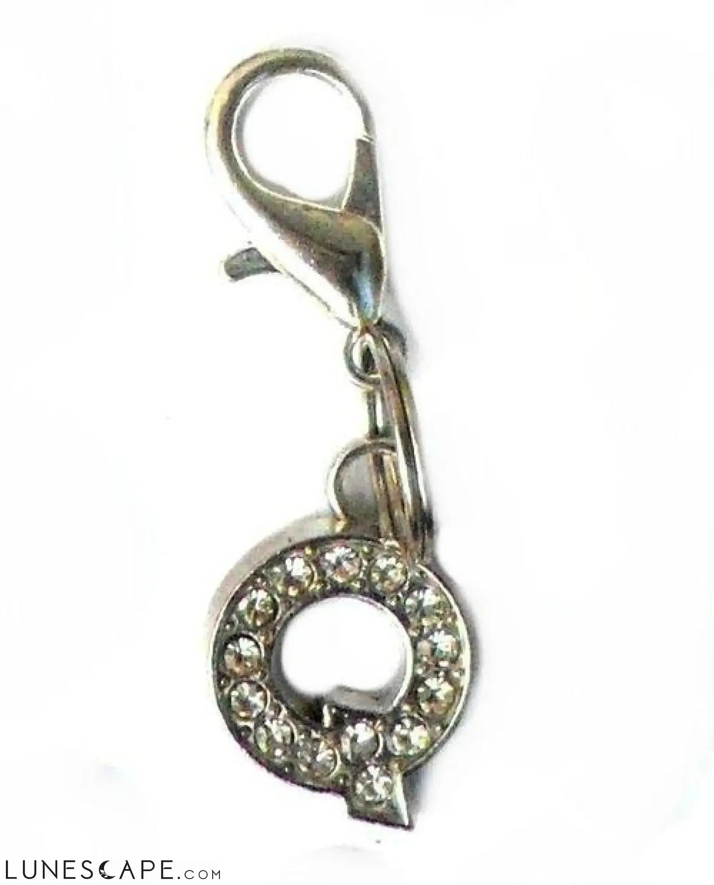 A-Z Crystal Letter Pet Charms LUNESCAPE