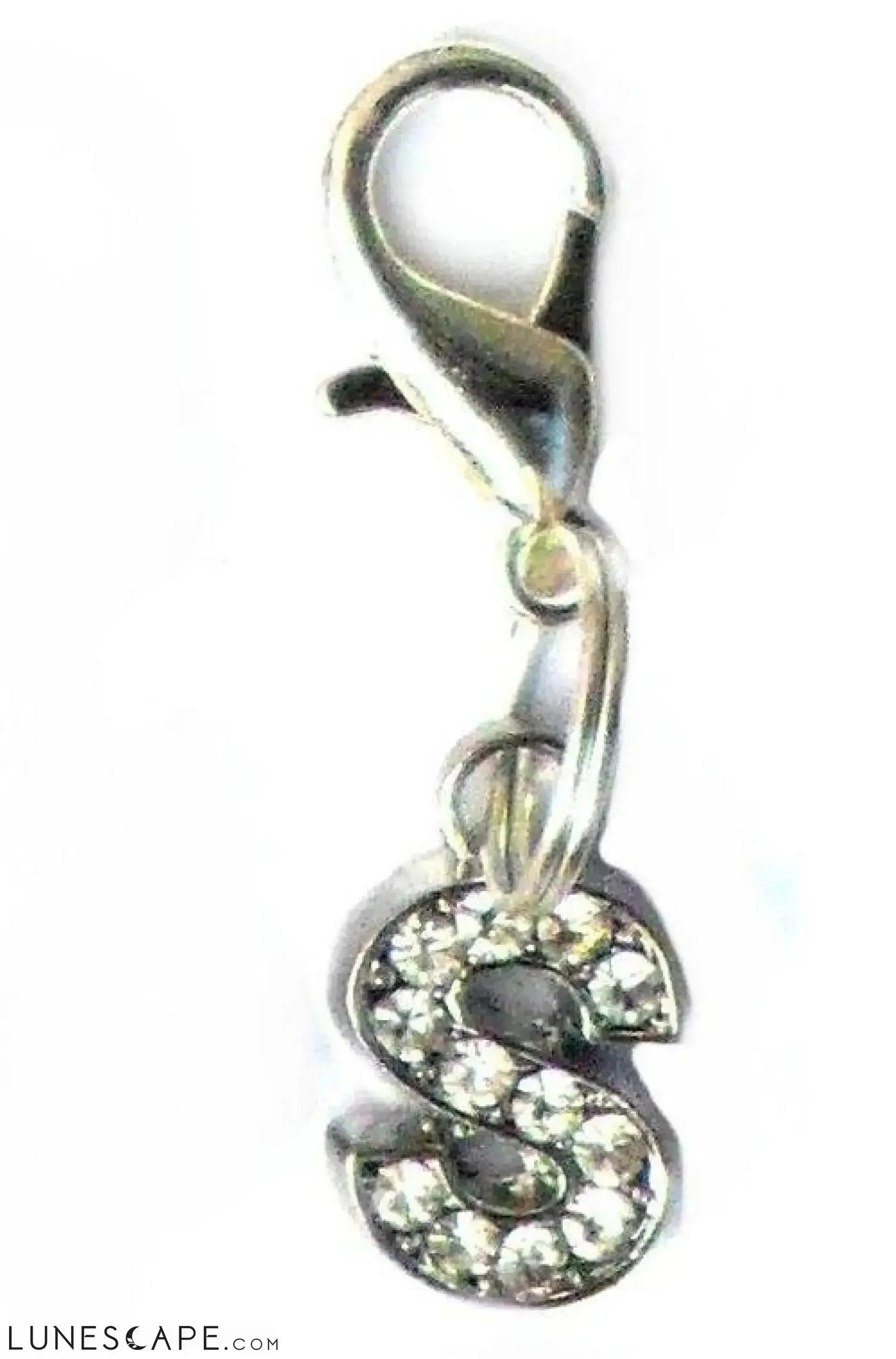 A-Z Crystal Letter Pet Charms LUNESCAPE