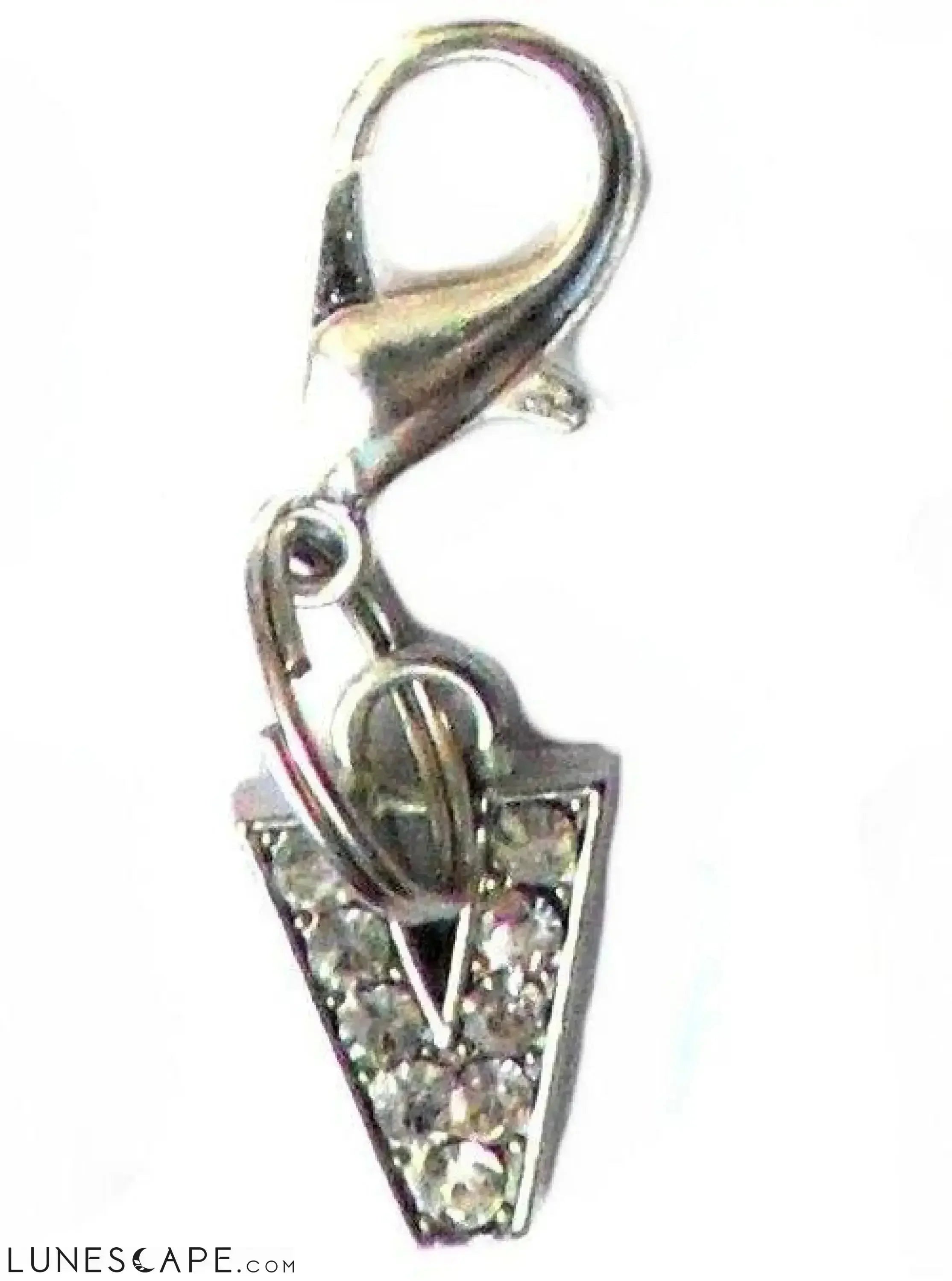 A-Z Crystal Letter Pet Charms LUNESCAPE