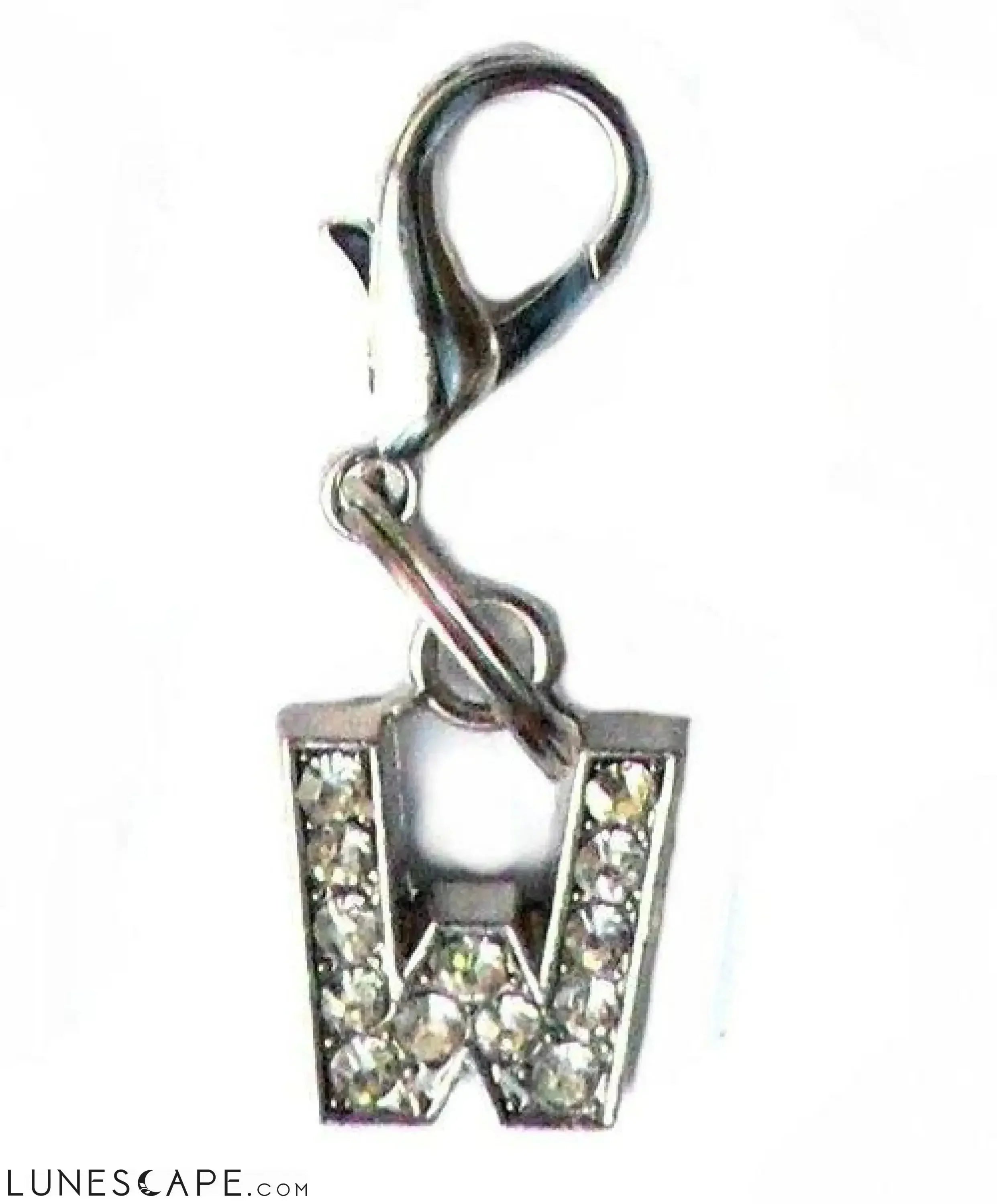 A-Z Crystal Letter Pet Charms LUNESCAPE