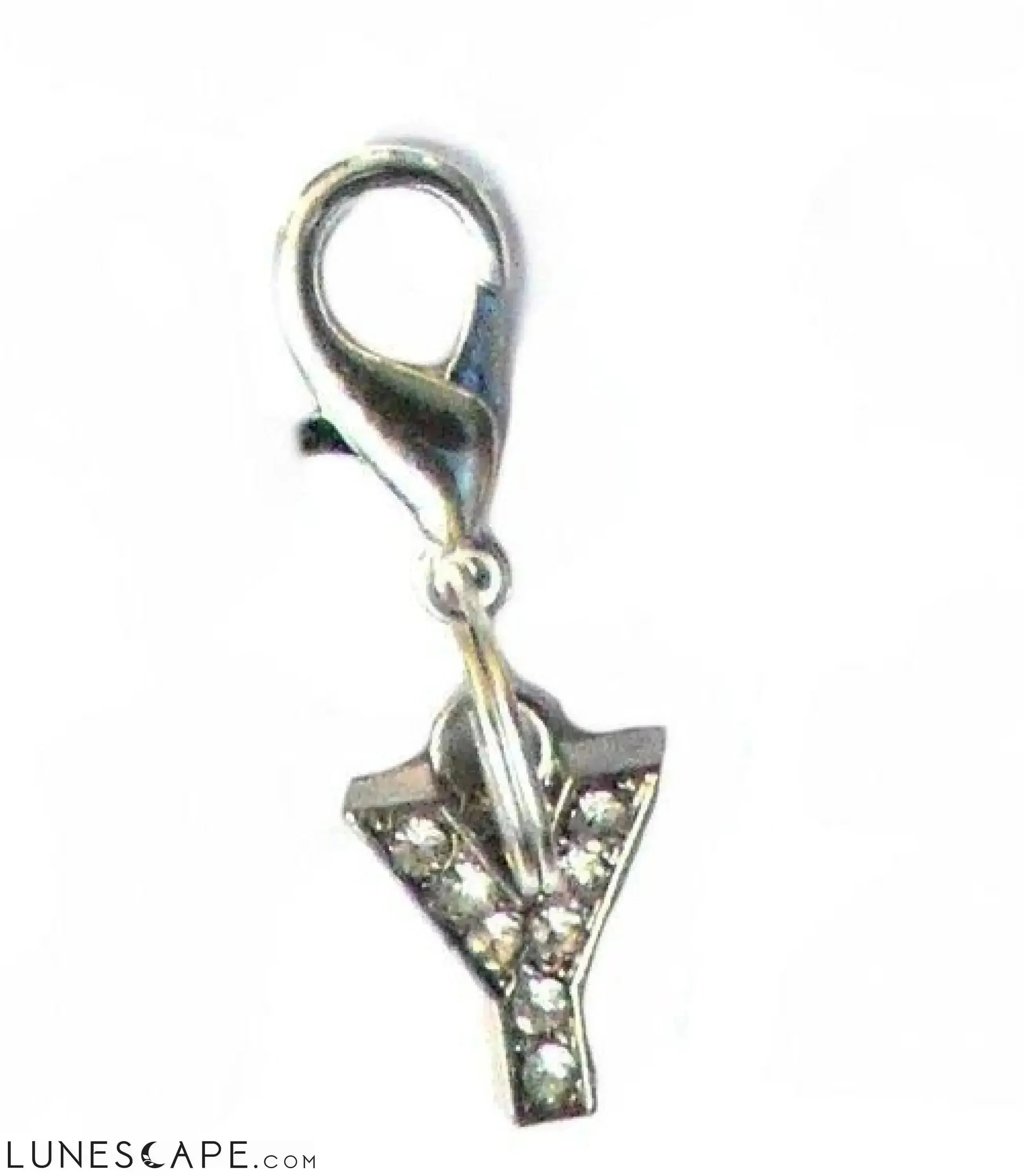 A-Z Crystal Letter Pet Charms LUNESCAPE