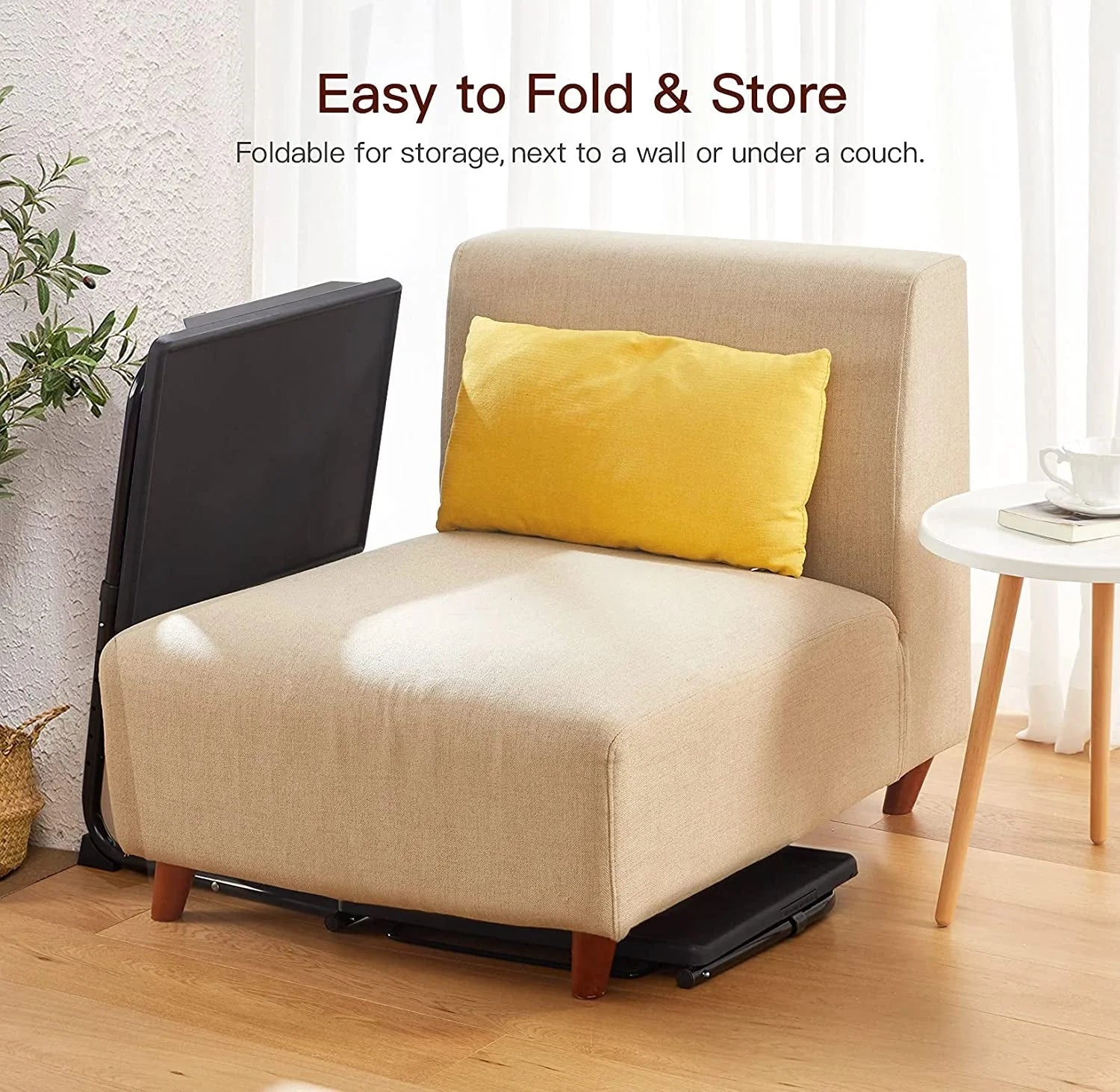 Adjustable TV Tray Table - TV Dinner Tray on Bed & Sofa, Comfortable LUNESCAPE