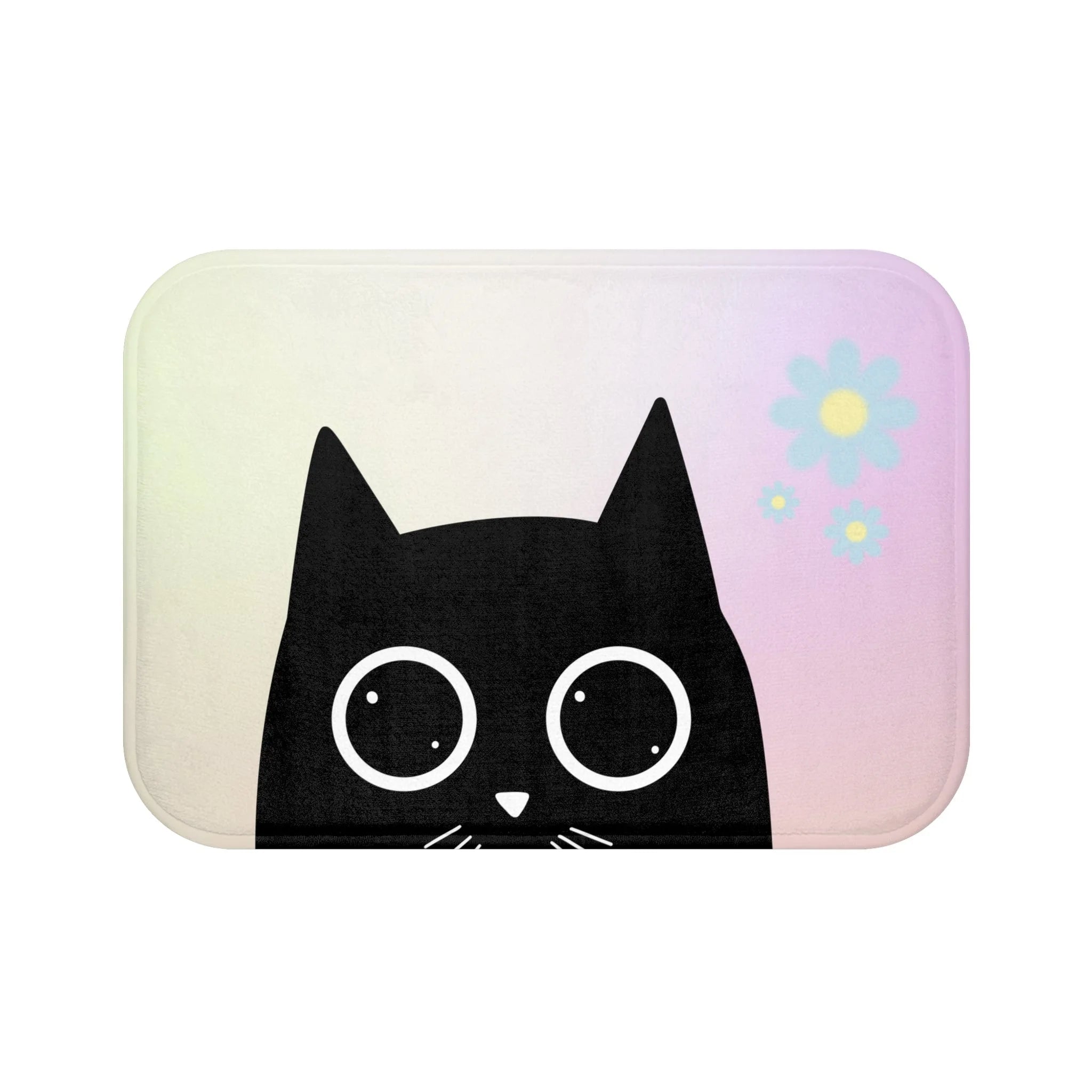 Adorable Cat Anime Bath Mat LUNESCAPE