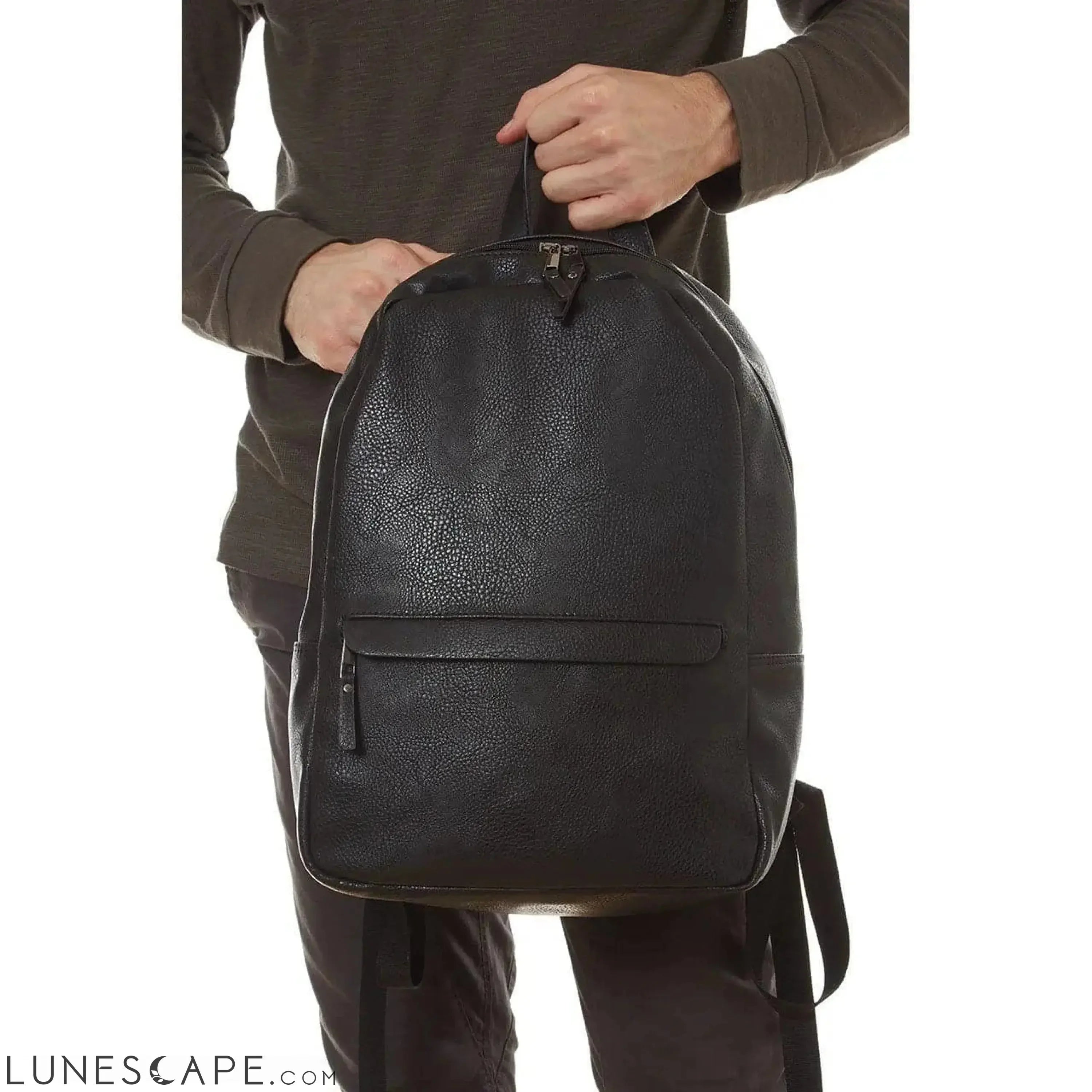 Adventure Backpack in Vegan Leather LUNESCAPE