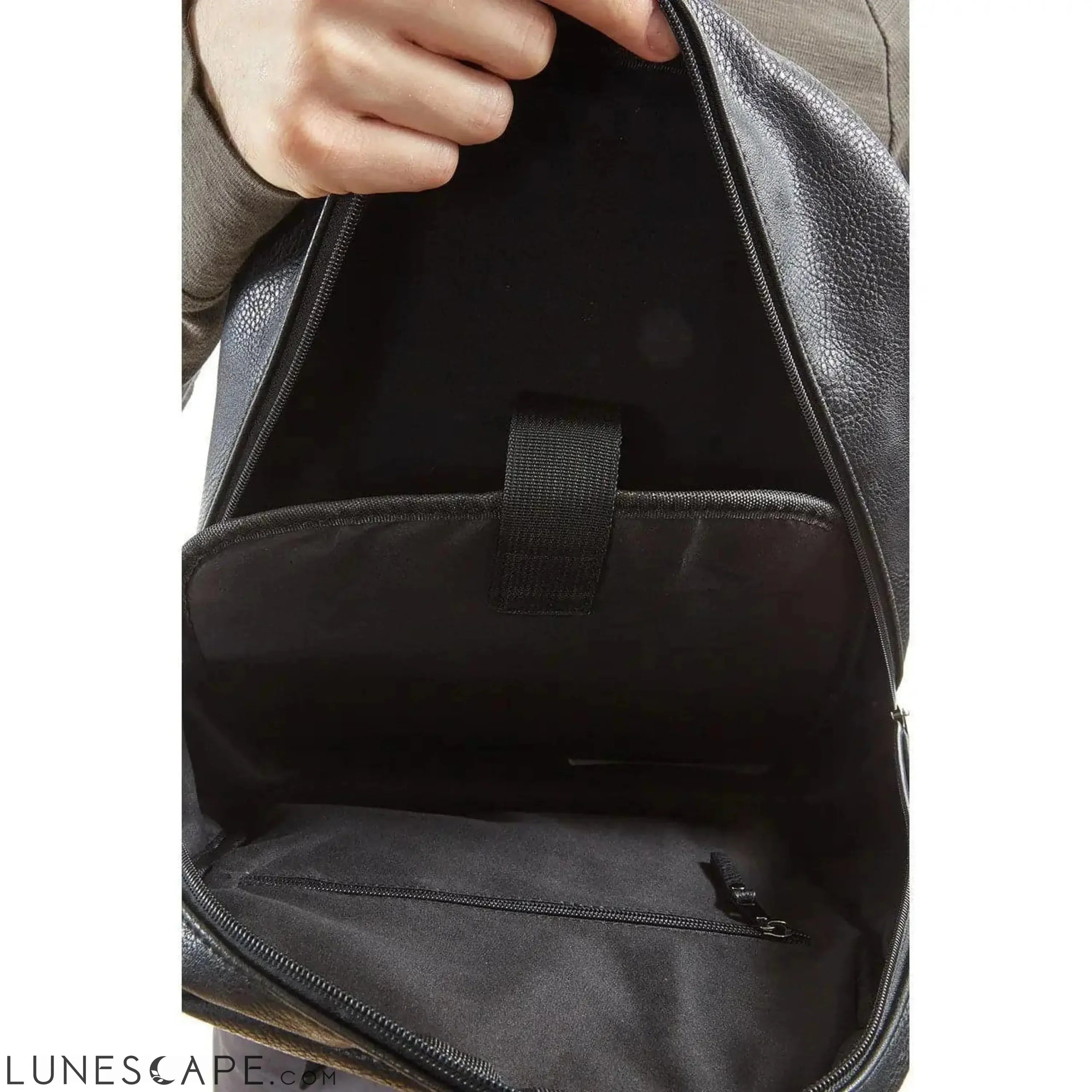 Adventure Backpack in Vegan Leather LUNESCAPE