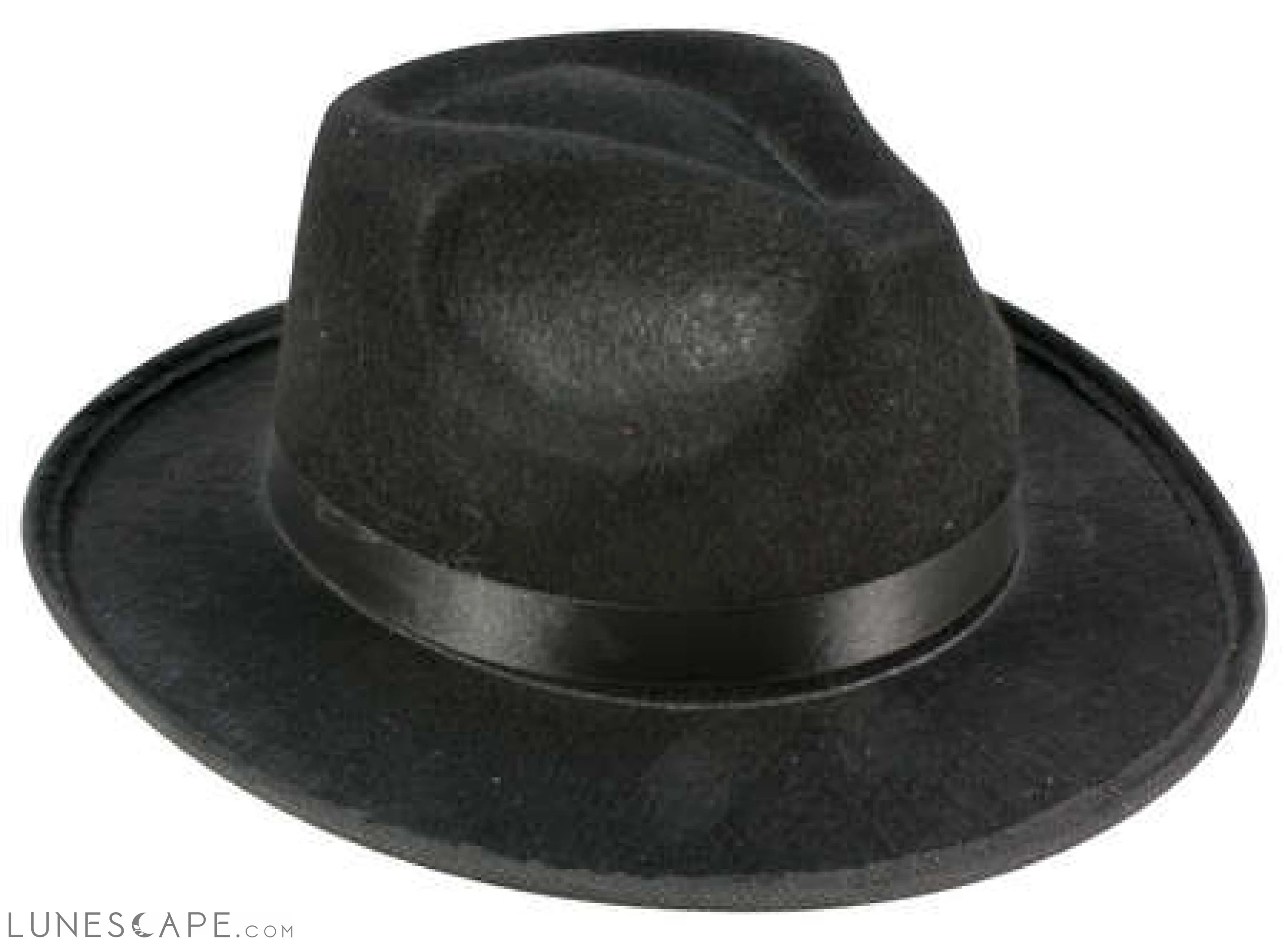 Aeromax Fedora Hat Black LUNESCAPE