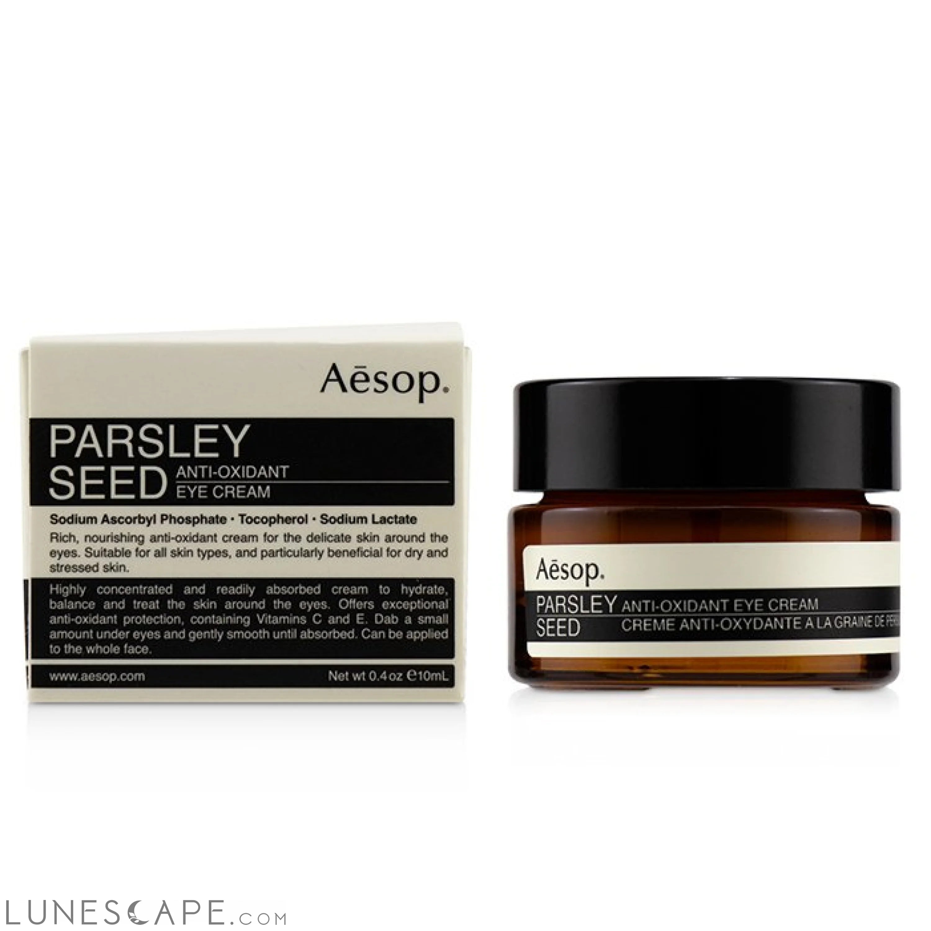 AESOP - Parsley Seed Anti-Oxidant Eye Cream LUNESCAPE