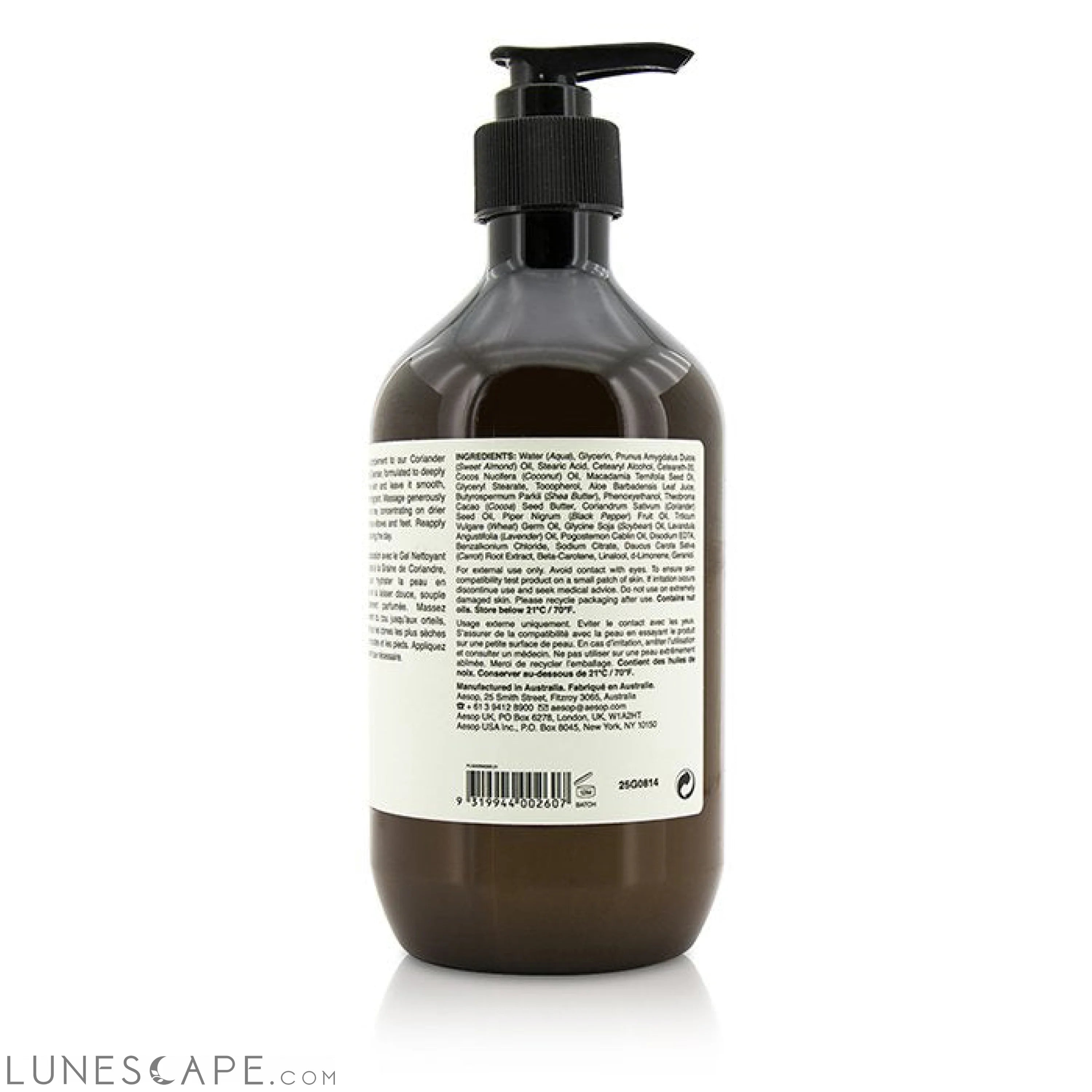 AESOP - Resolute Hydrating Body Balm LUNESCAPE