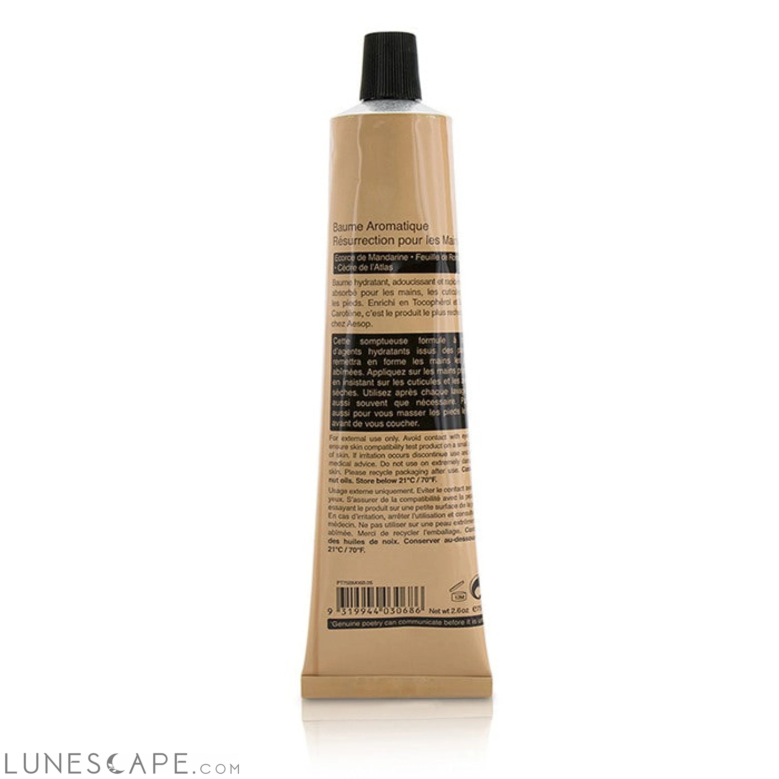 AESOP - Resurrection Aromatique Hand Balm (Tube) LUNESCAPE