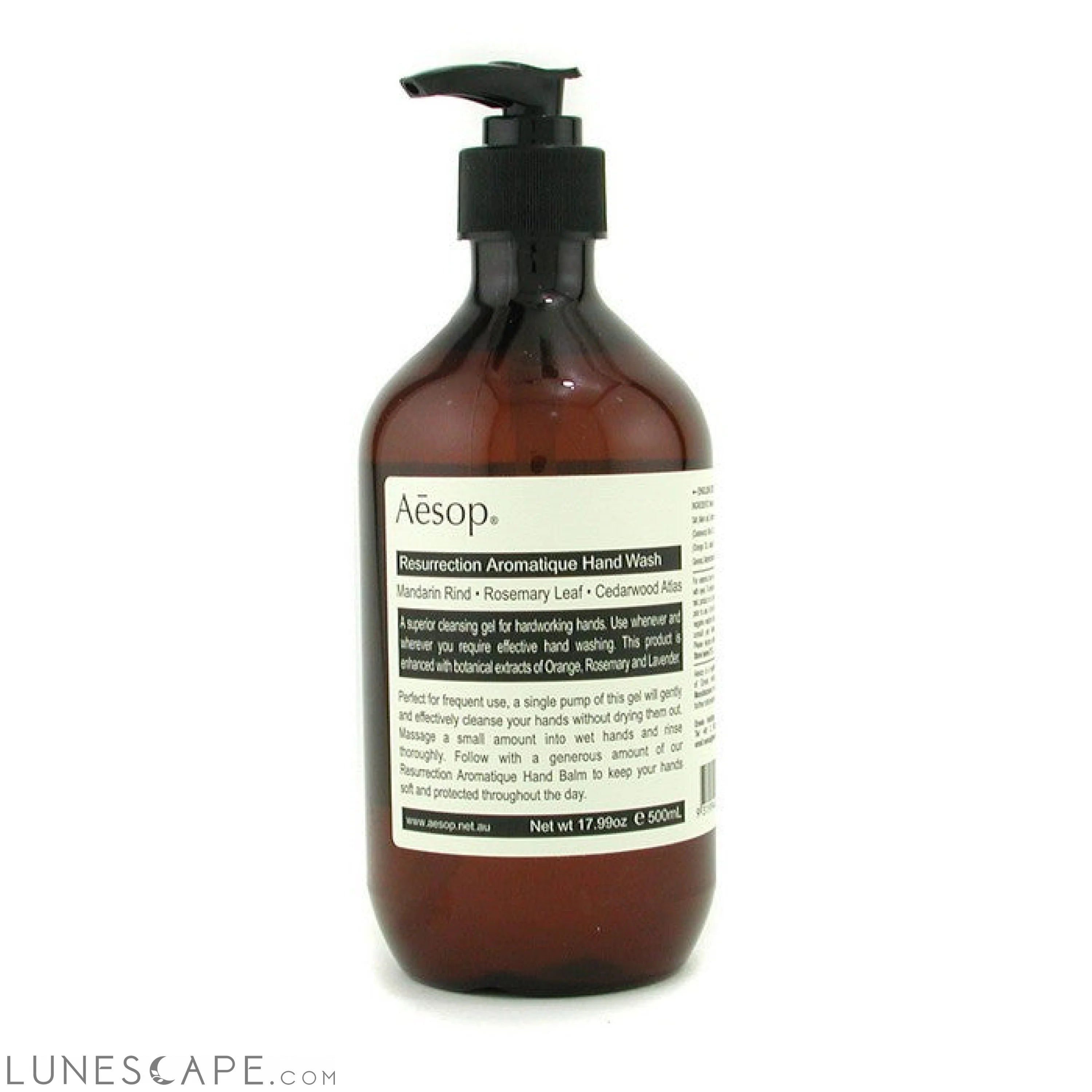 AESOP - Resurrection Aromatique Hand Wash LUNESCAPE