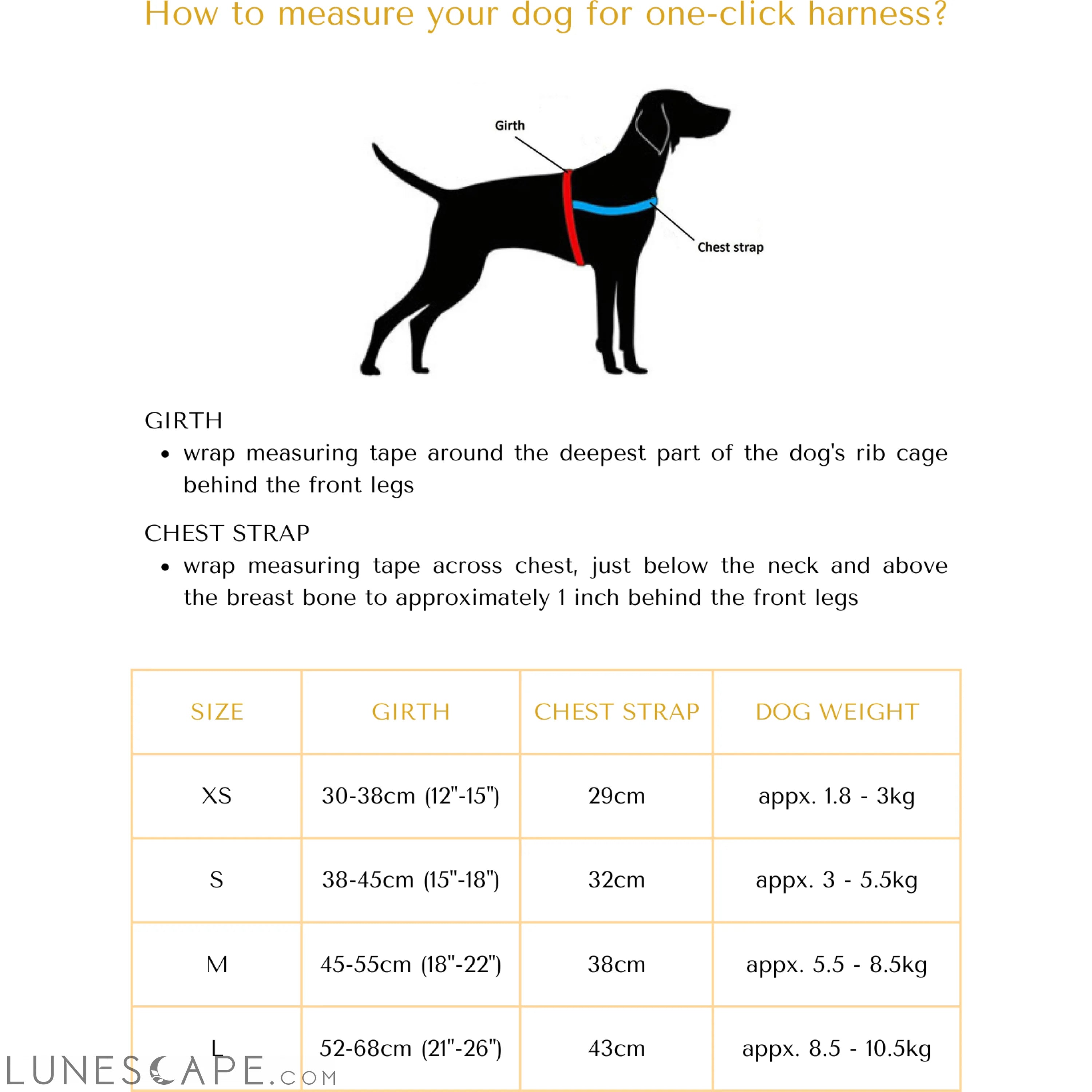 Affinity Harness LUNESCAPE