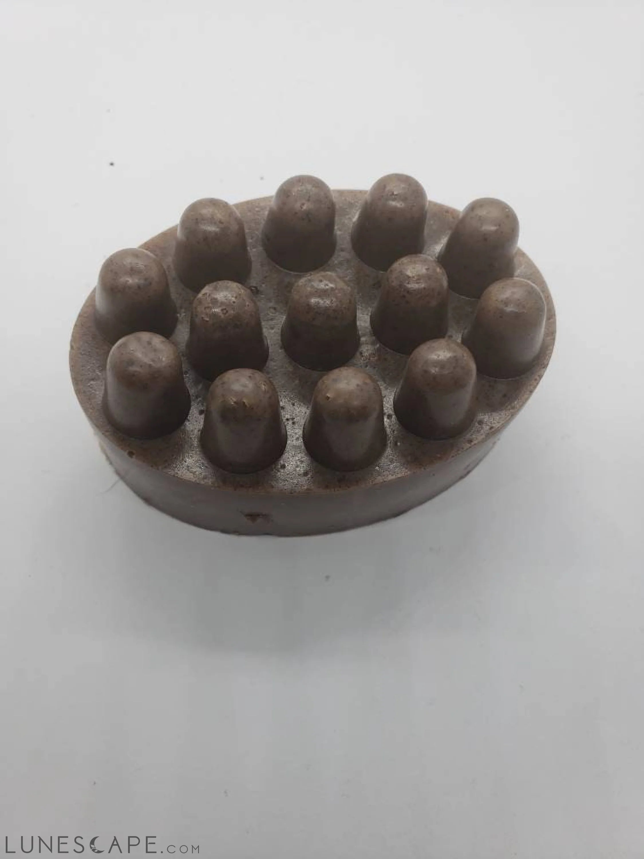 African Black Vegan Soap Massage Shampoo Bar LUNESCAPE