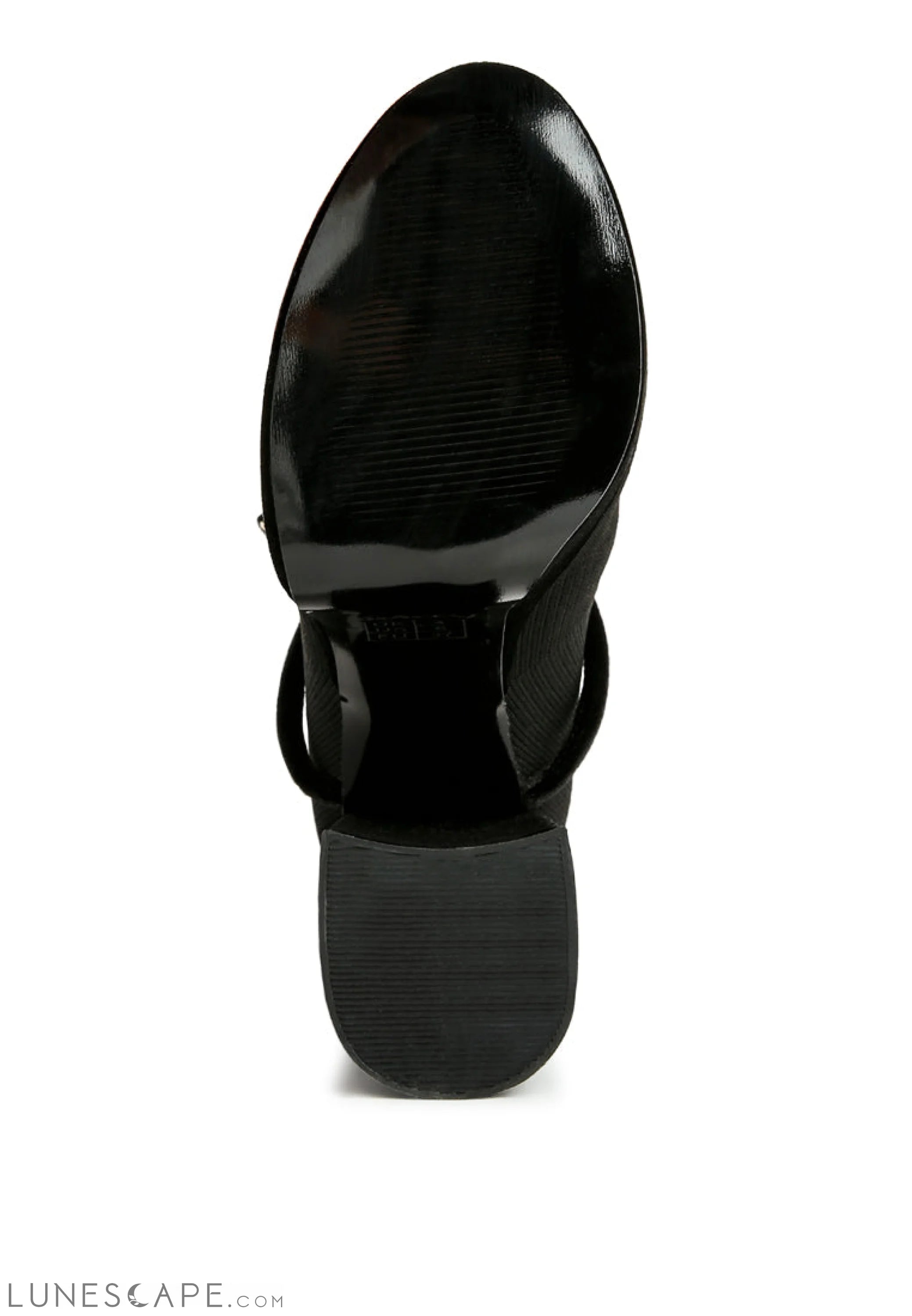 After Pay High Heel Velvet Knitted Boot LUNESCAPE