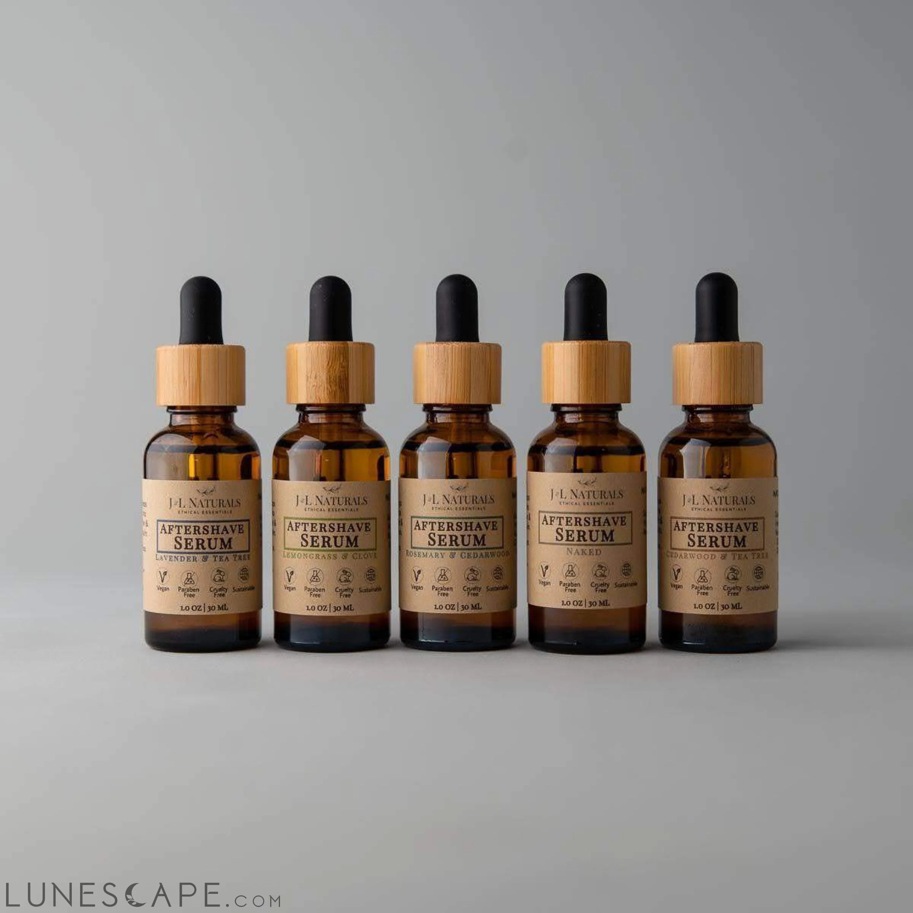 Aftershave Serum Bundle (5-Pack) LUNESCAPE