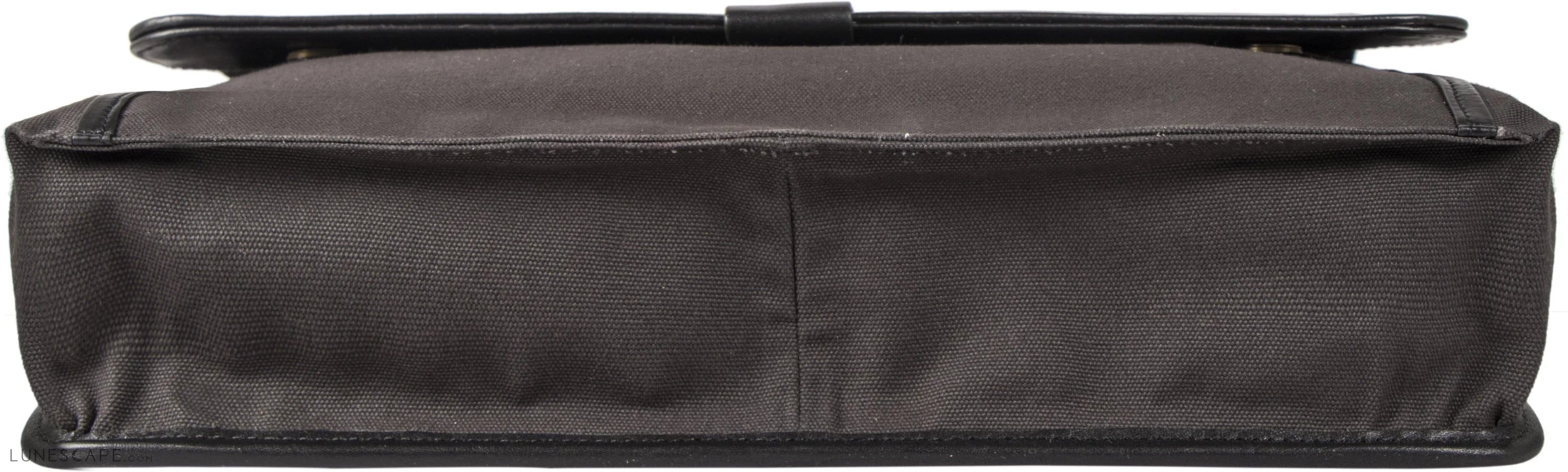 Aiden Canvas Leather Laptop Messenger Bag LUNESCAPE