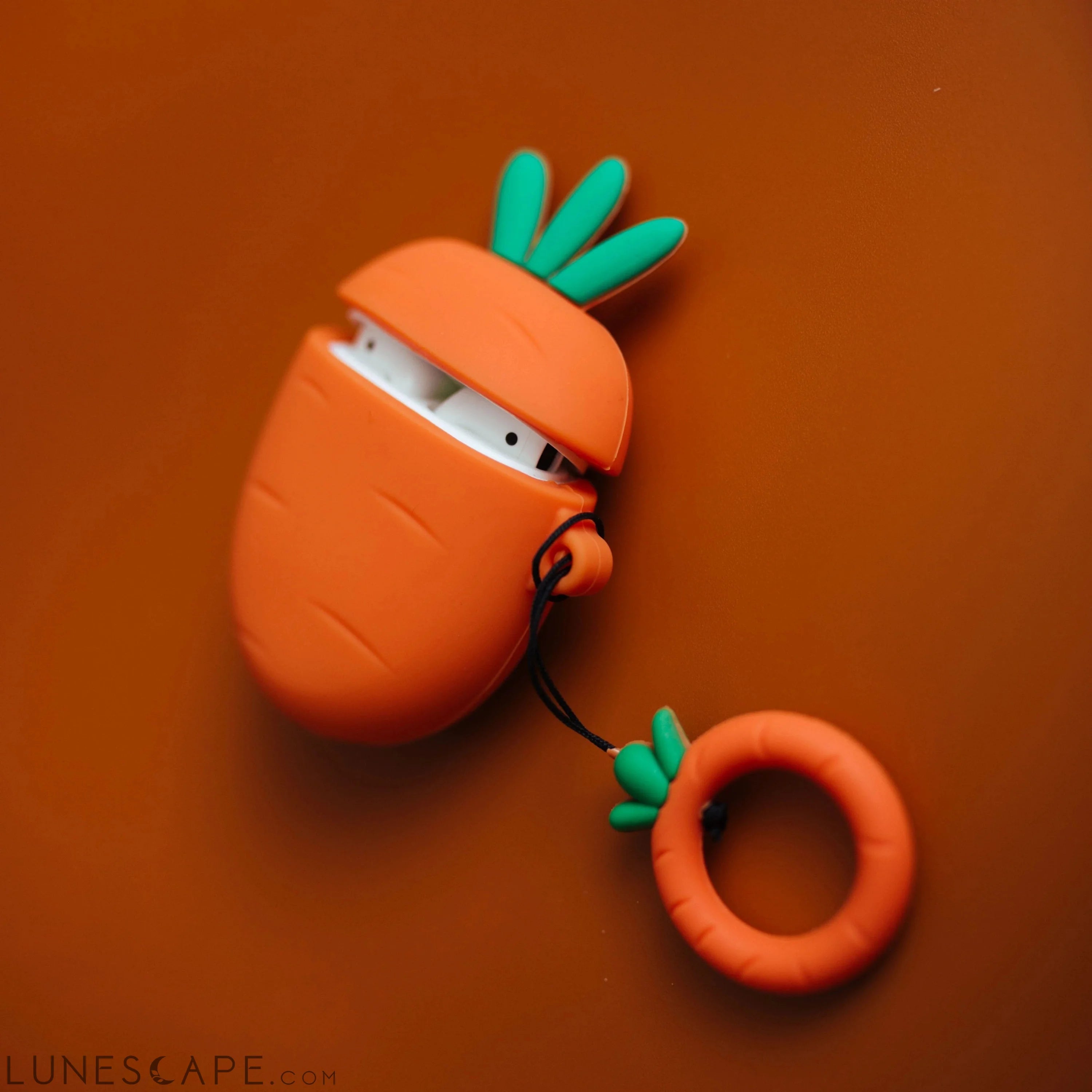 AirPods Carrot Silicone Case Cover LUNESCAPE