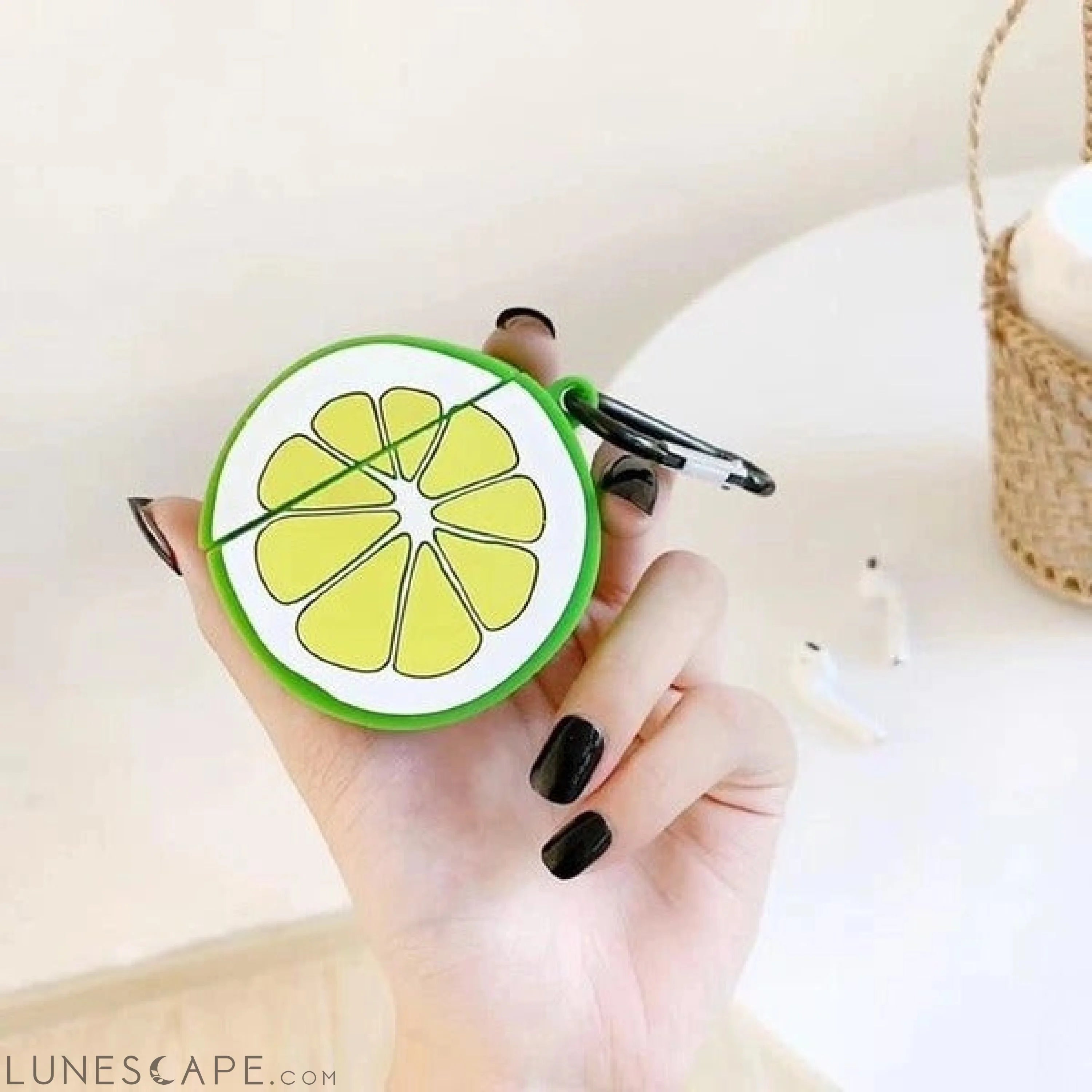 AirPods Lemon Silicone Case Cover LUNESCAPE