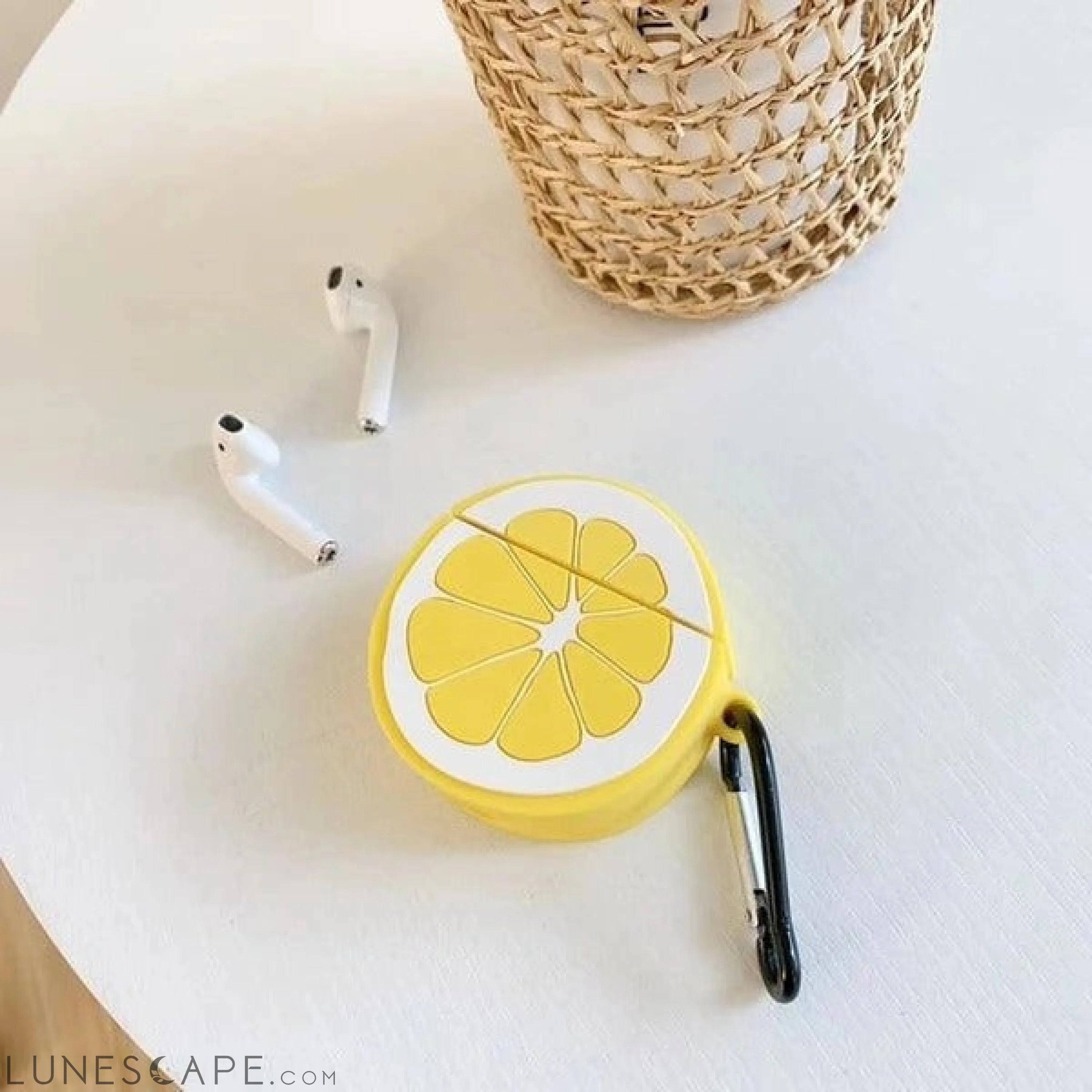 AirPods Lemon Silicone Case Cover LUNESCAPE