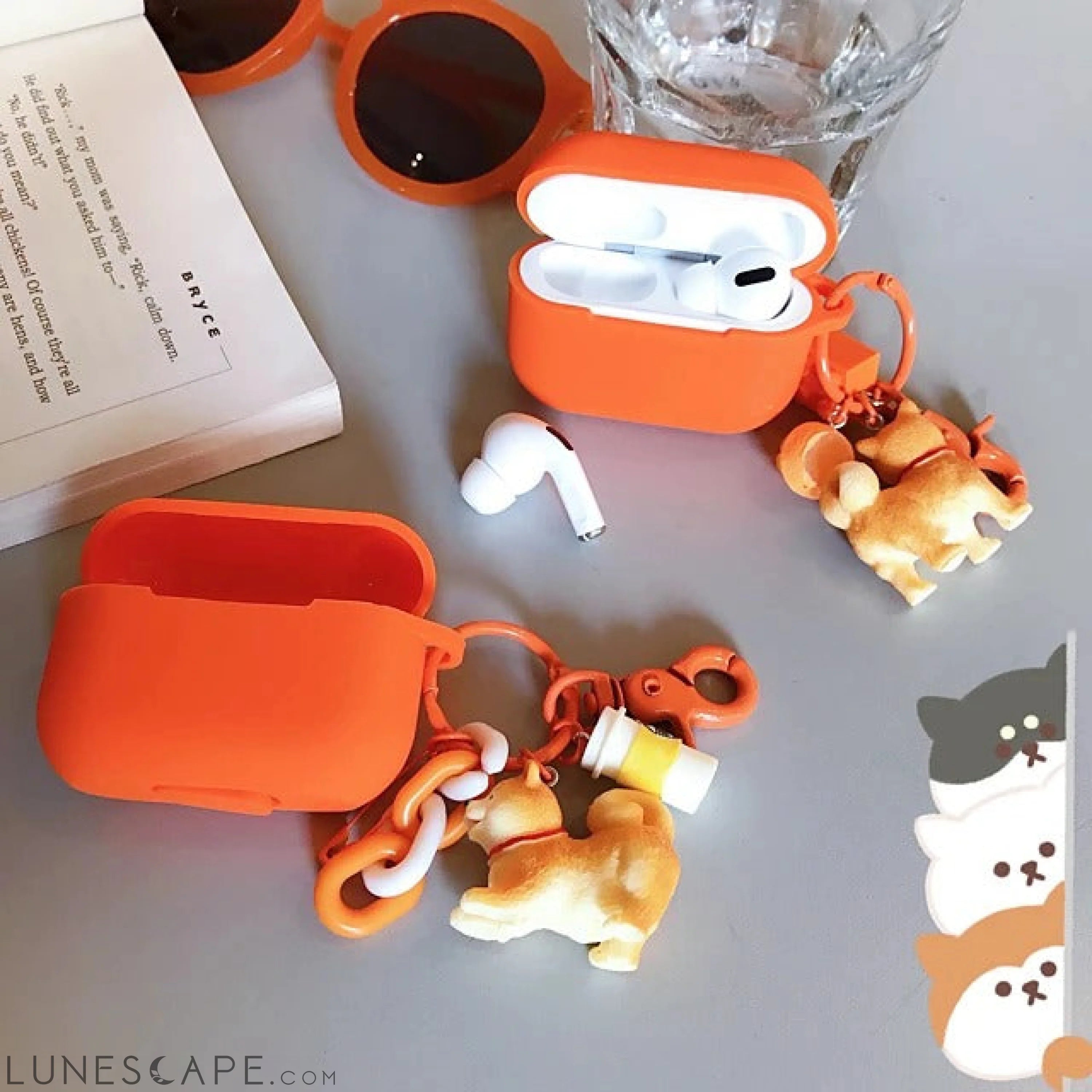 AirPods Pro Case Christmas Silicone Soft Lovely Pattern Portable LUNESCAPE