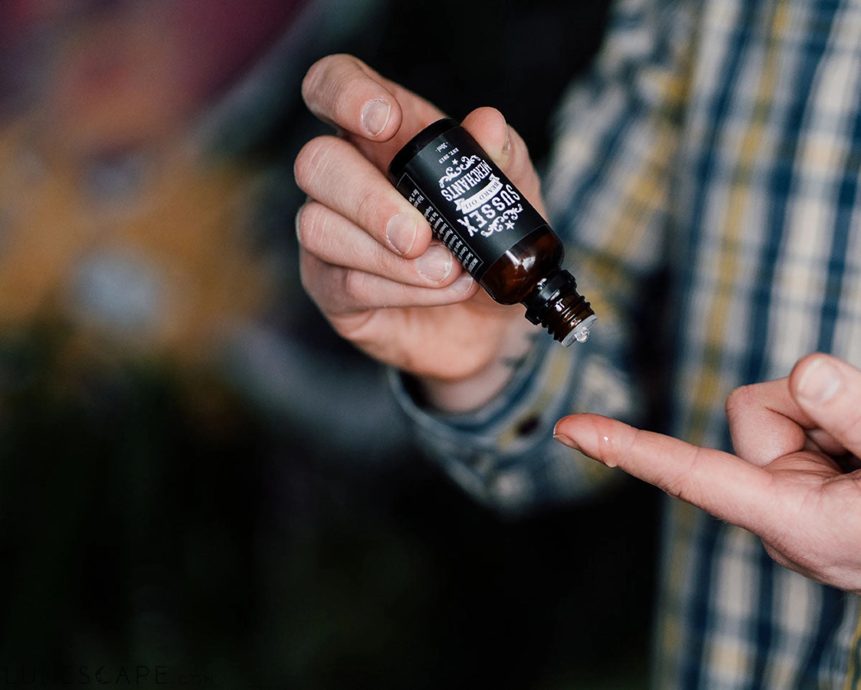 All Natural Beard Oil Mens Grooming Product LUNESCAPE