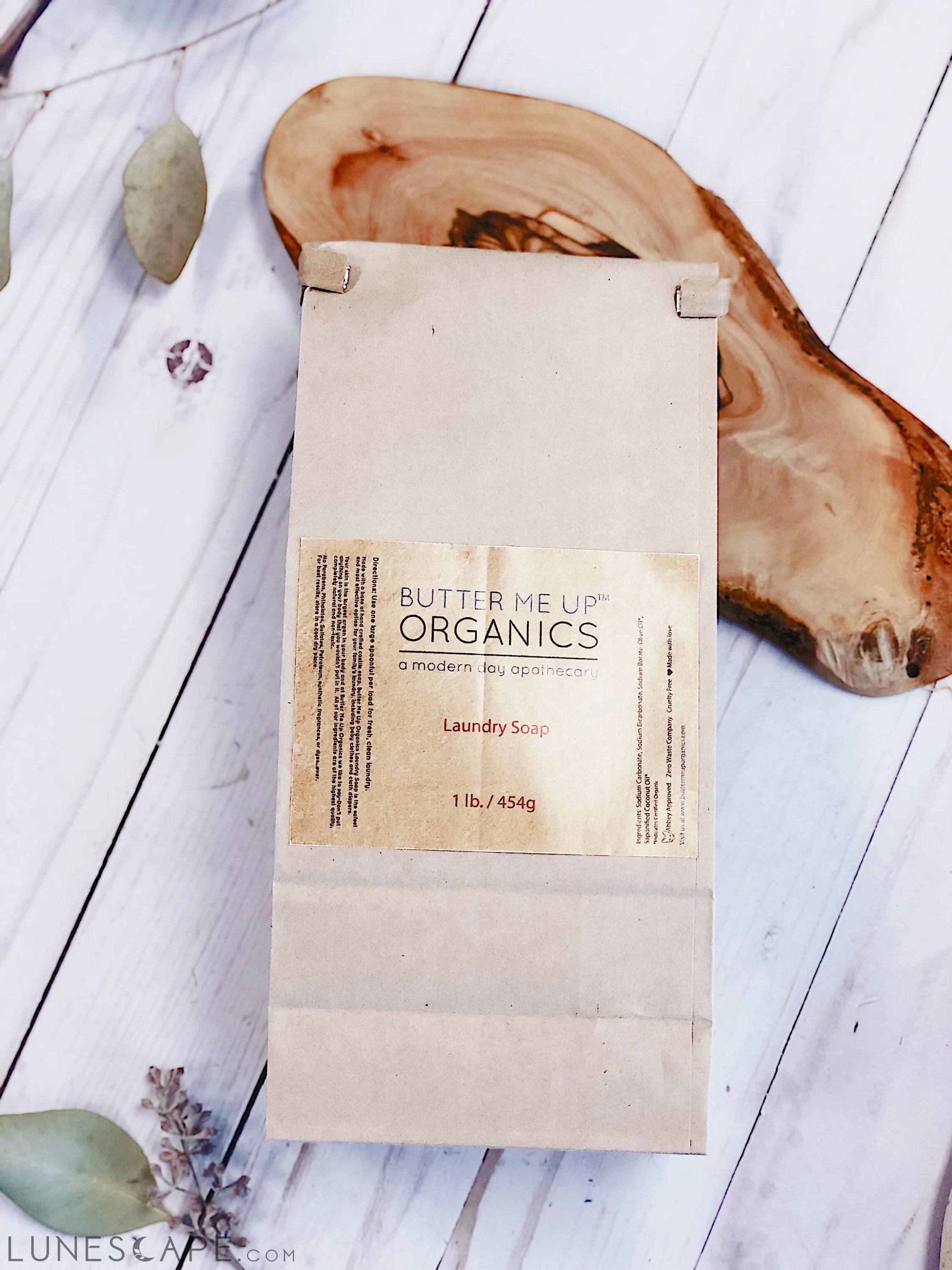 All Natural Laundry Soap LUNESCAPE
