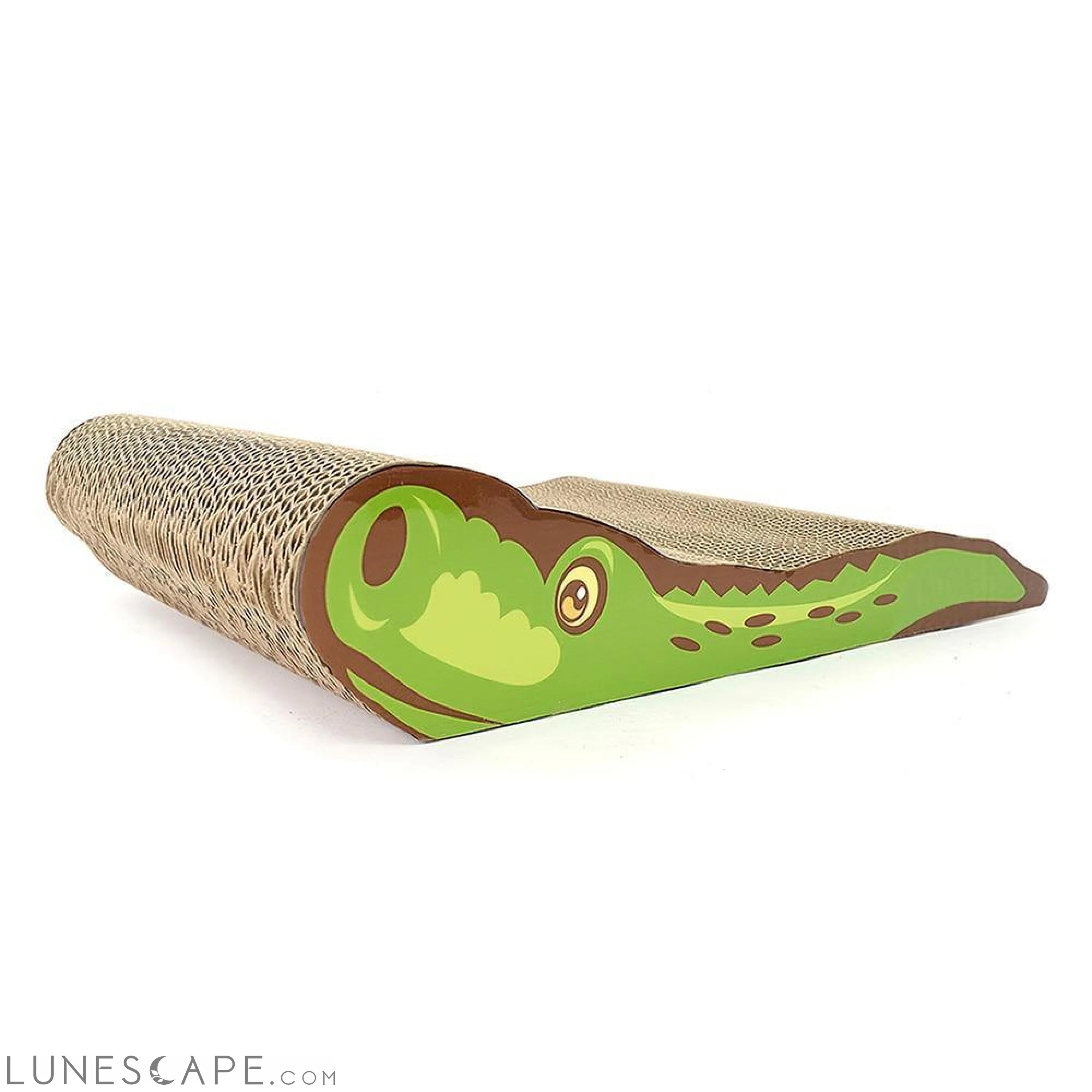 Alligator Scratch Ramp for Cats LUNESCAPE