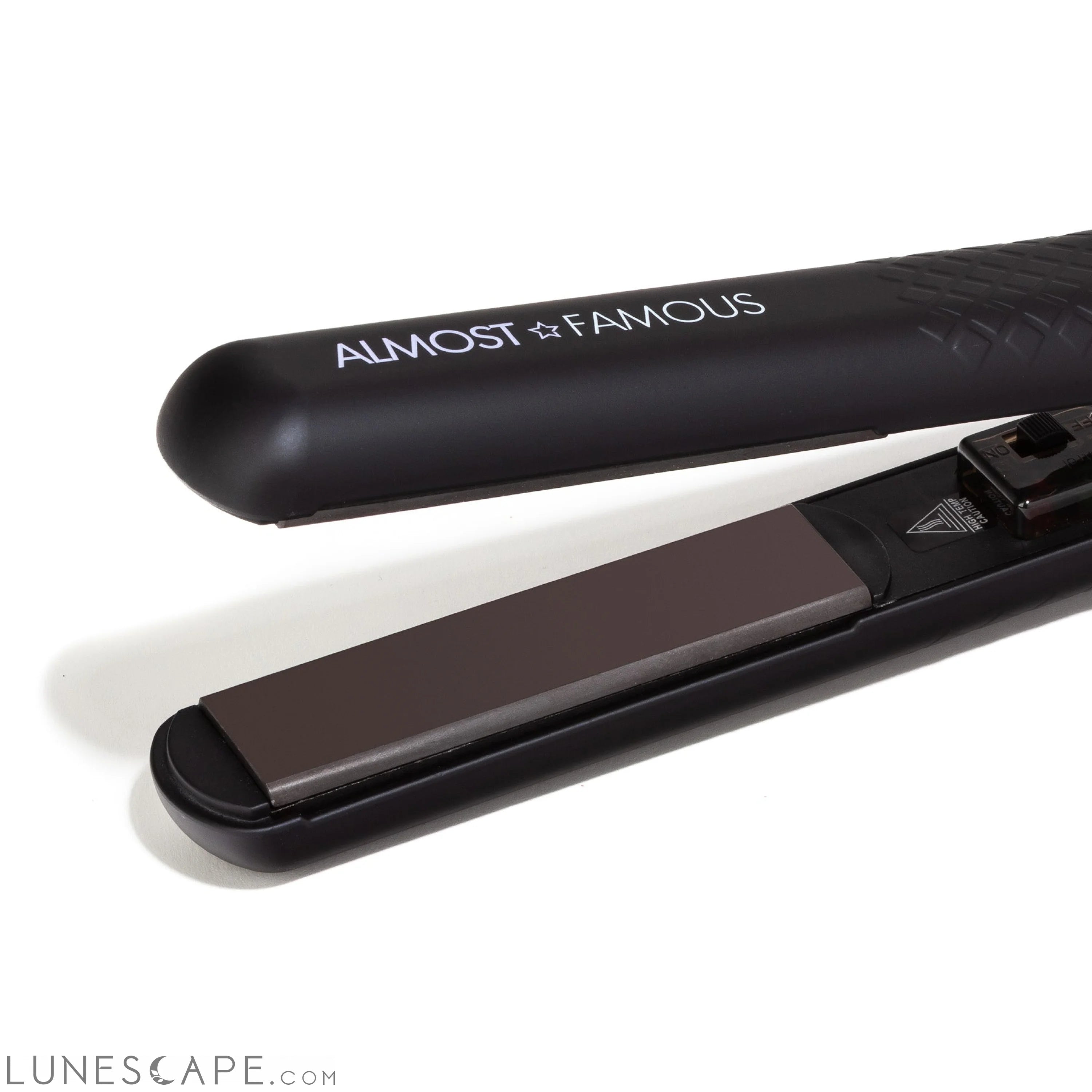Almost Famous 1.25" Venice Babe Flat Iron with Luxe Gem Infused Plates LUNESCAPE