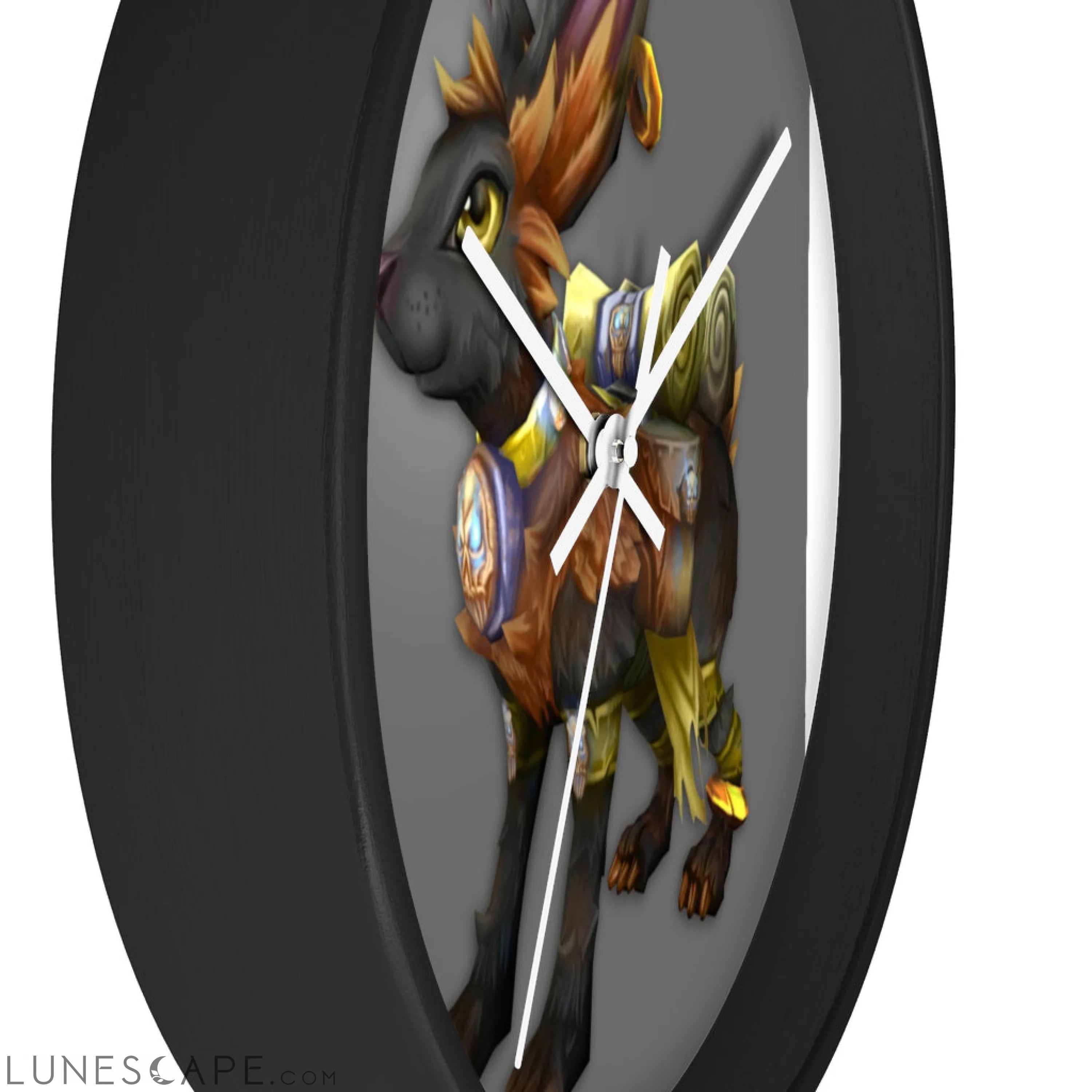 Amara the Wandering Mara Companion Wall clock LUNESCAPE