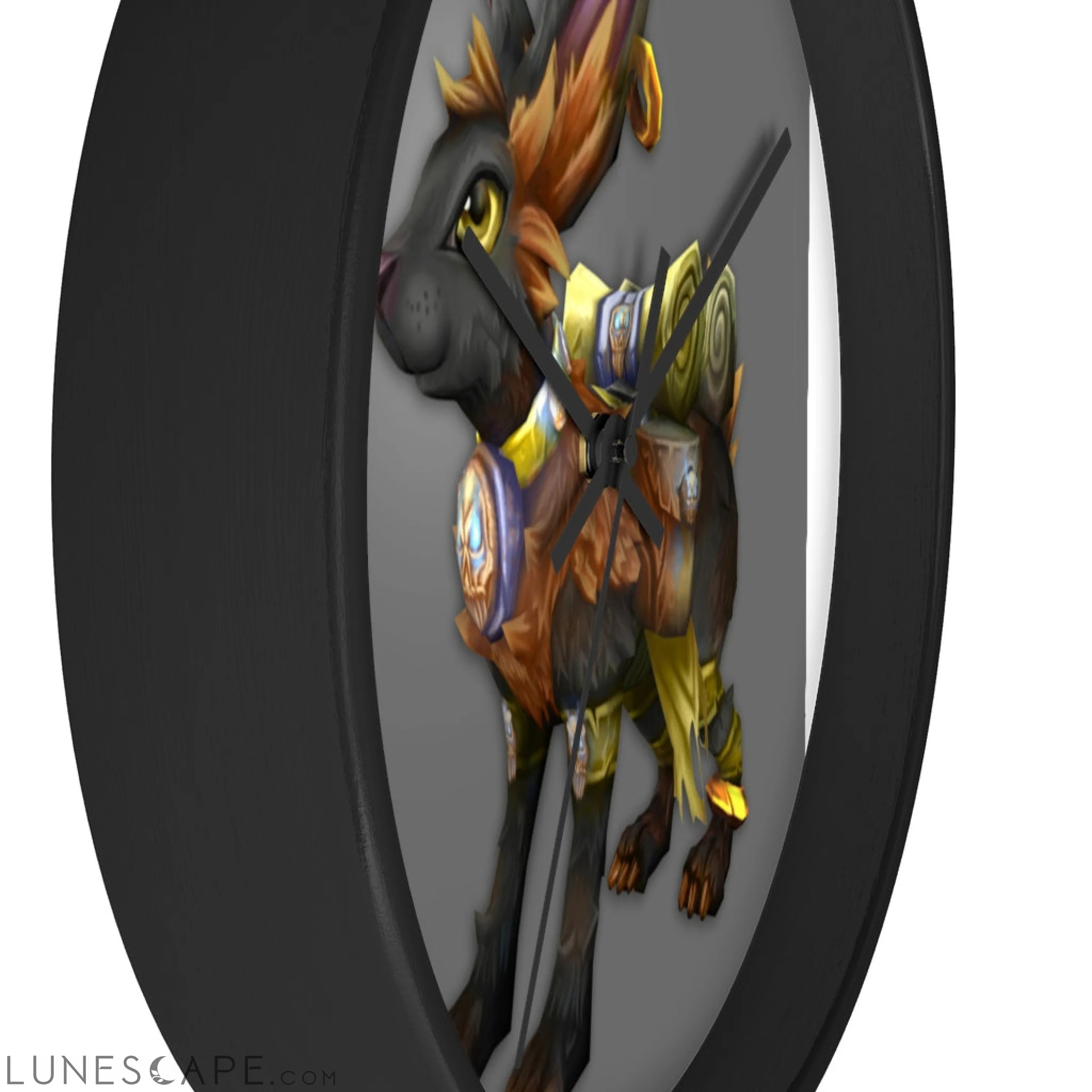 Amara the Wandering Mara Companion Wall clock LUNESCAPE