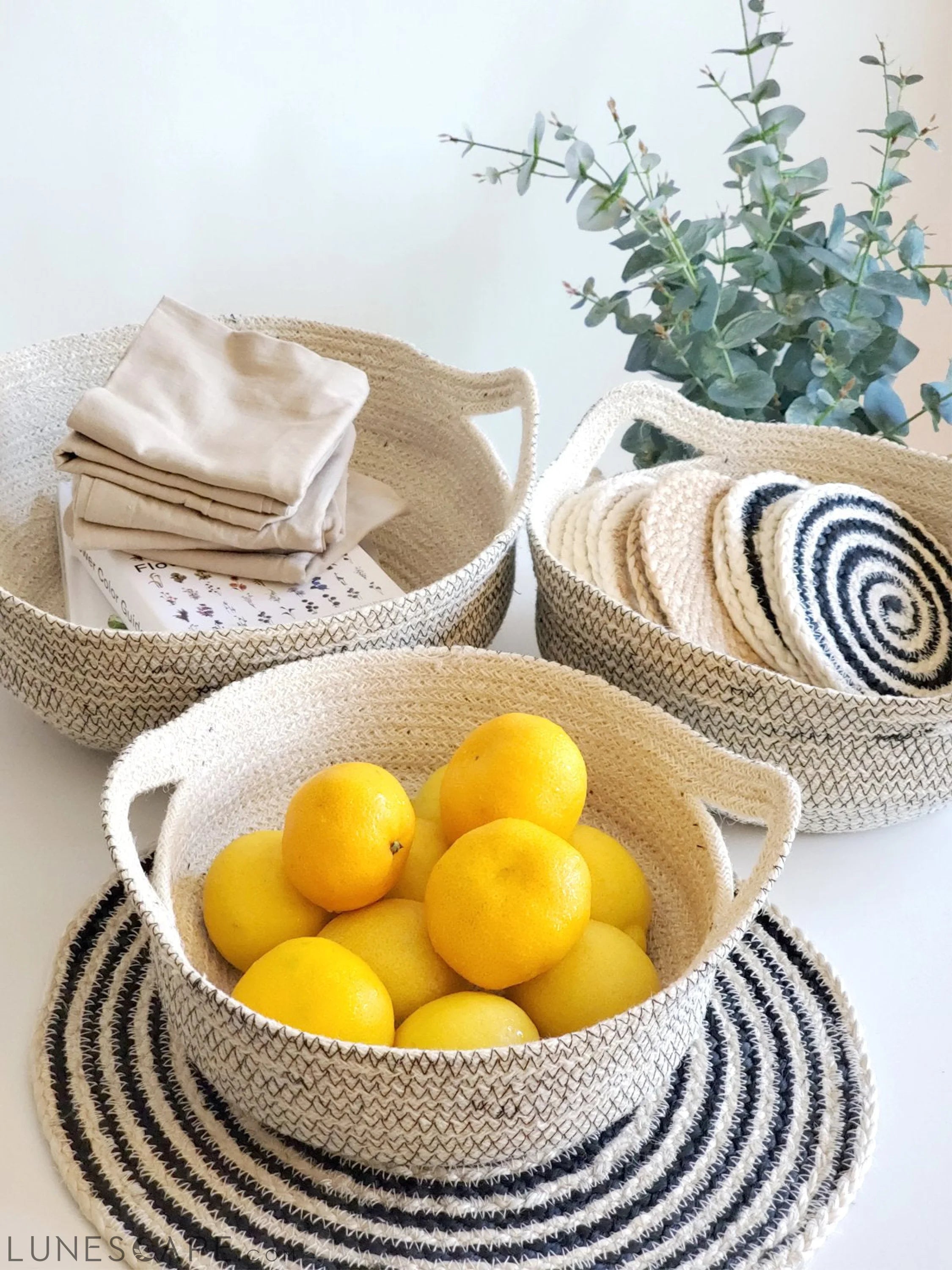 Amari Fruit Bowl - Black LUNESCAPE