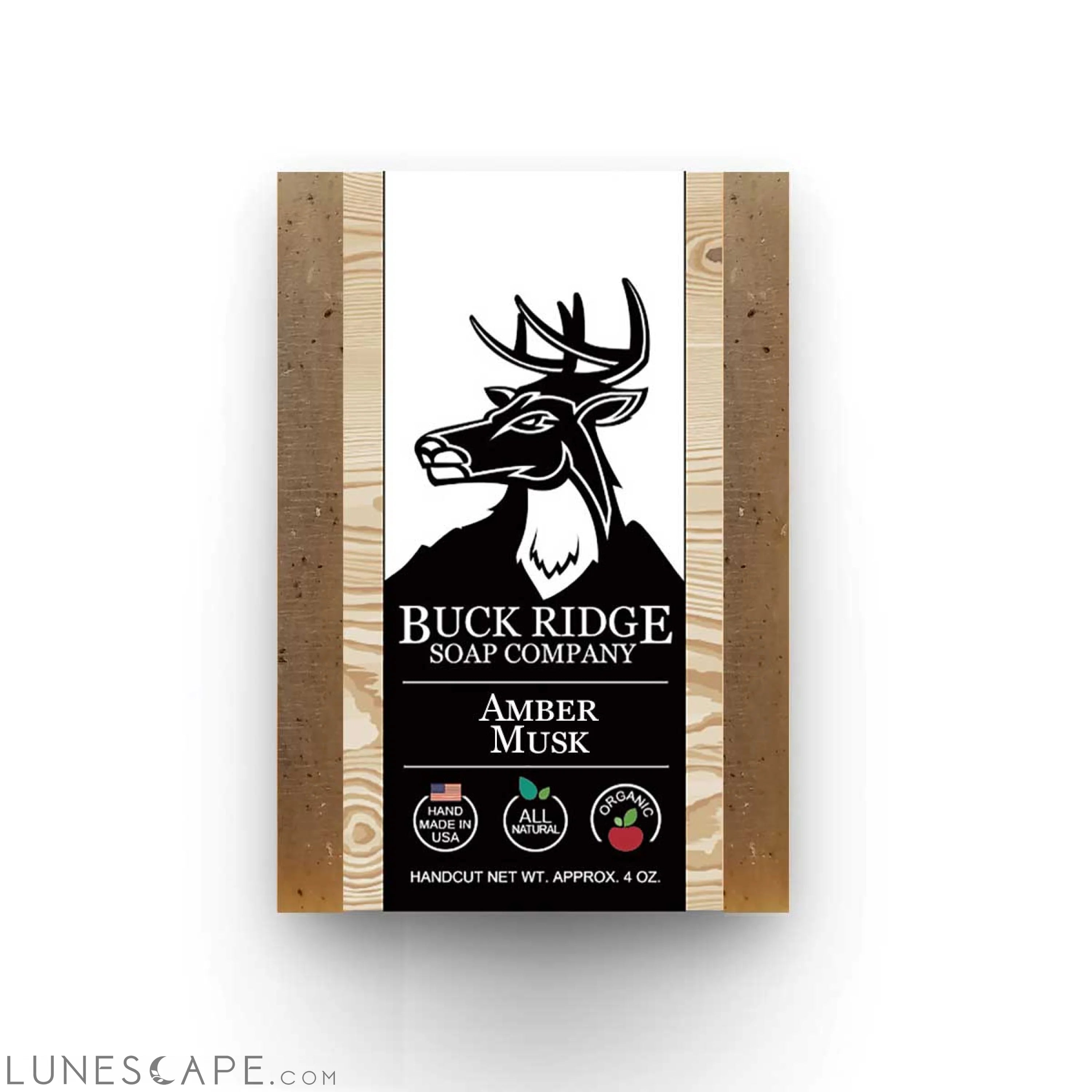 Amber Musk Handmade Soap LUNESCAPE