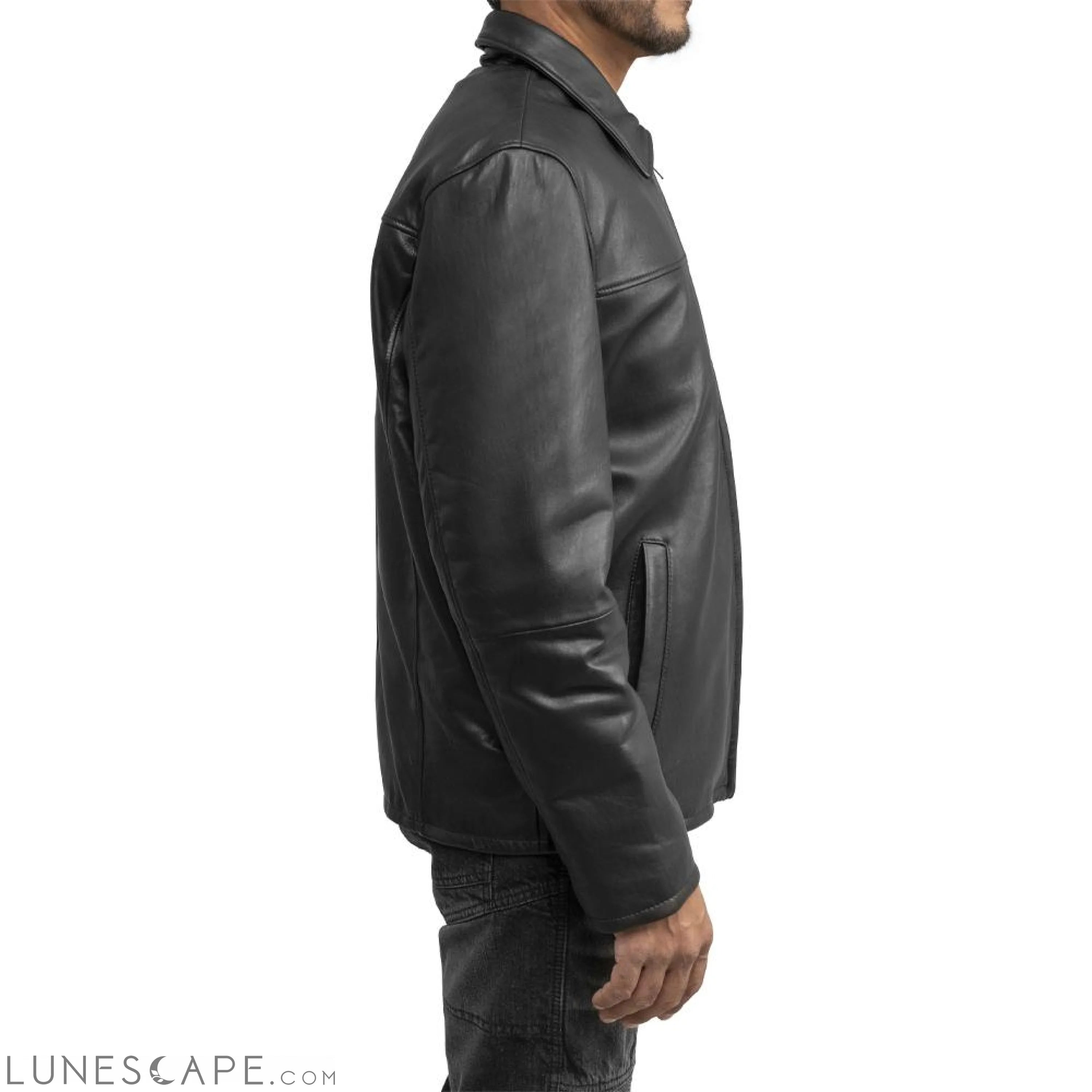Anderson Mens Leather Jacket LUNESCAPE