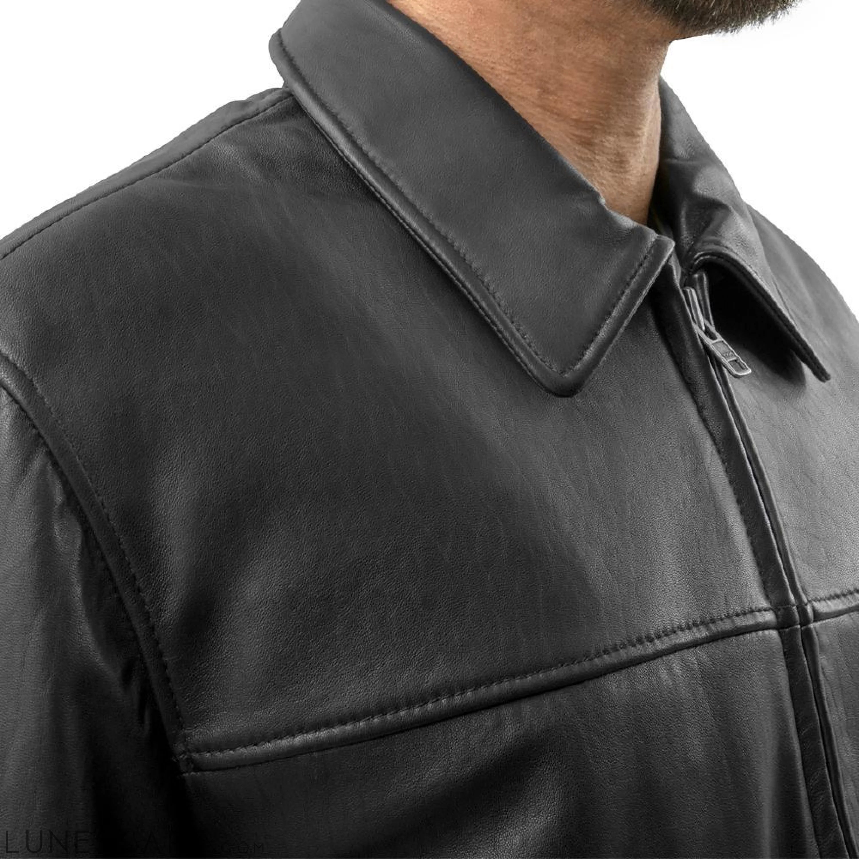 Anderson Mens Leather Jacket LUNESCAPE