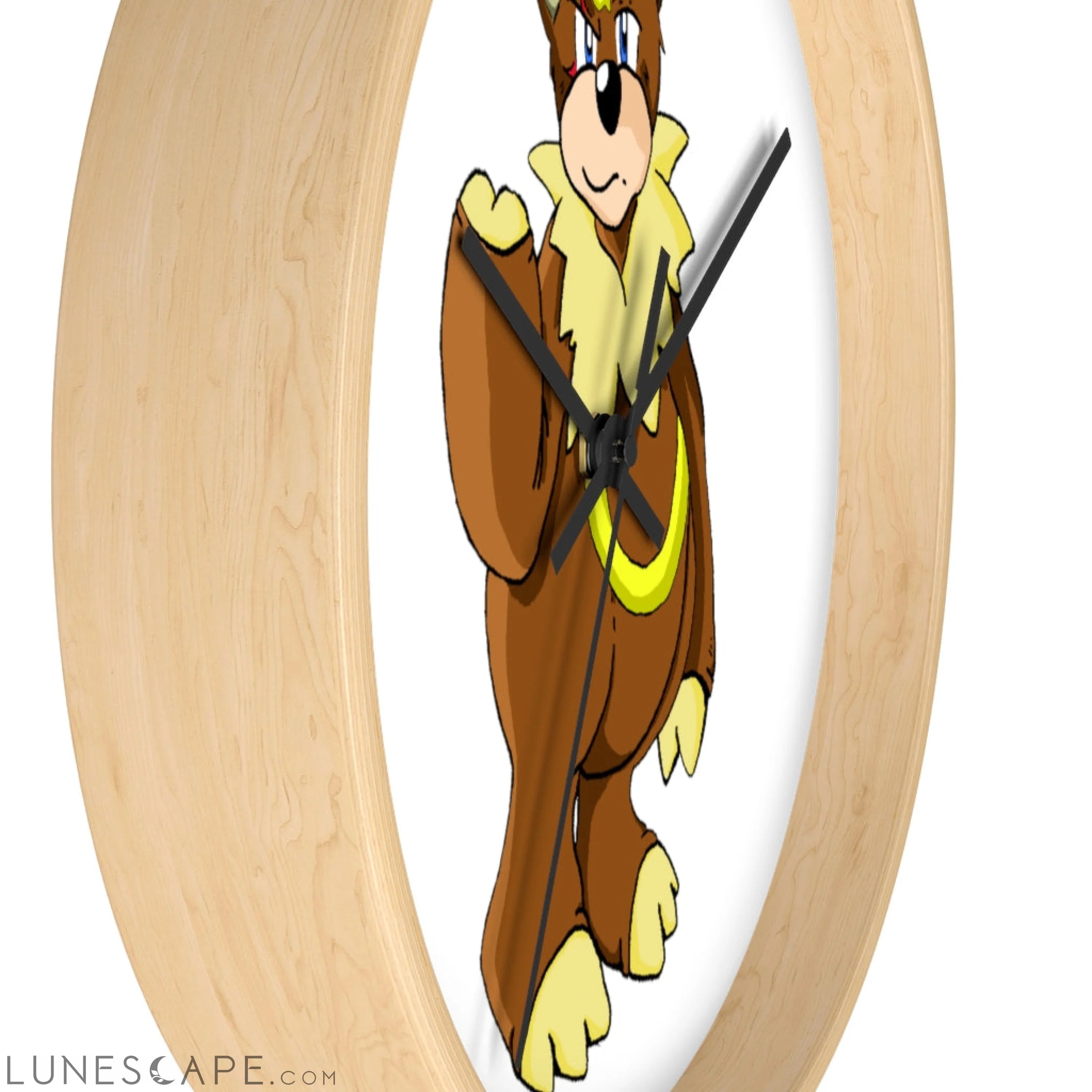 Angeburdum Wall clock LUNESCAPE