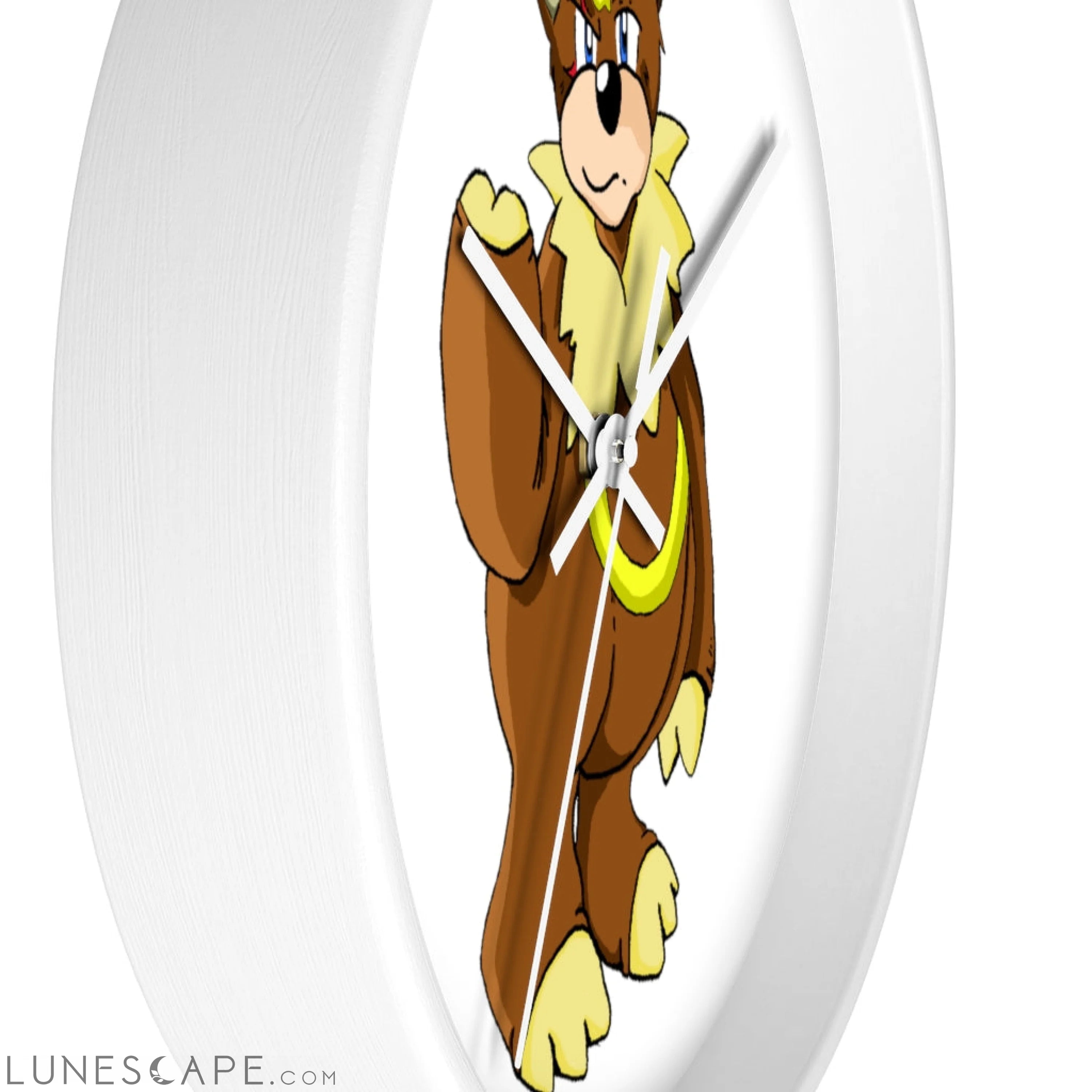 Angeburdum Wall clock LUNESCAPE