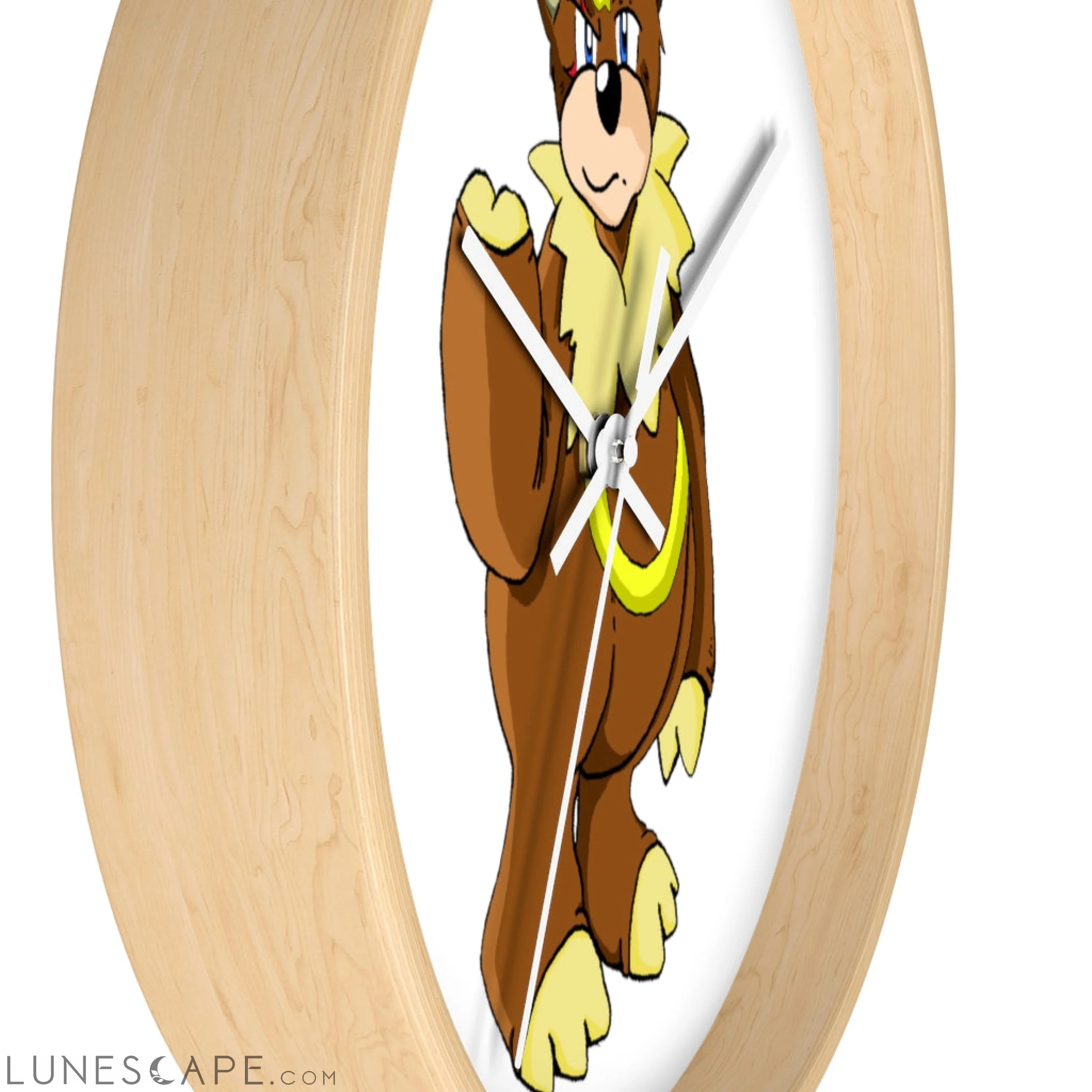 Angeburdum Wall clock LUNESCAPE