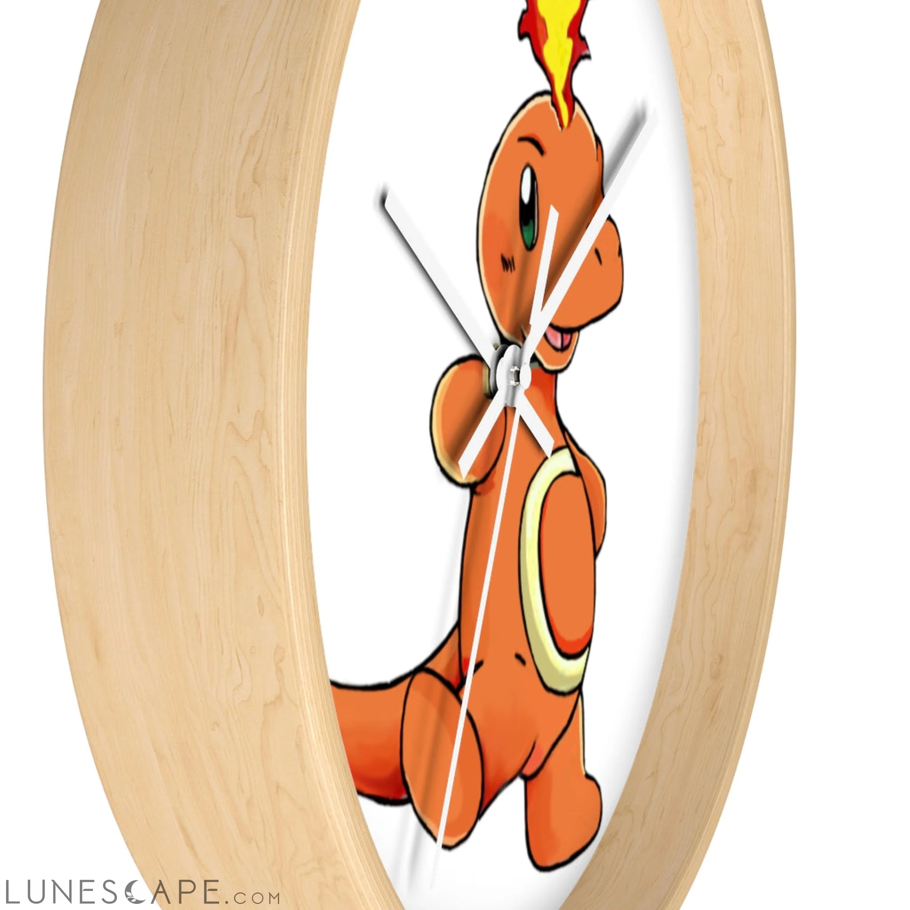 Angetapir Wall clock LUNESCAPE