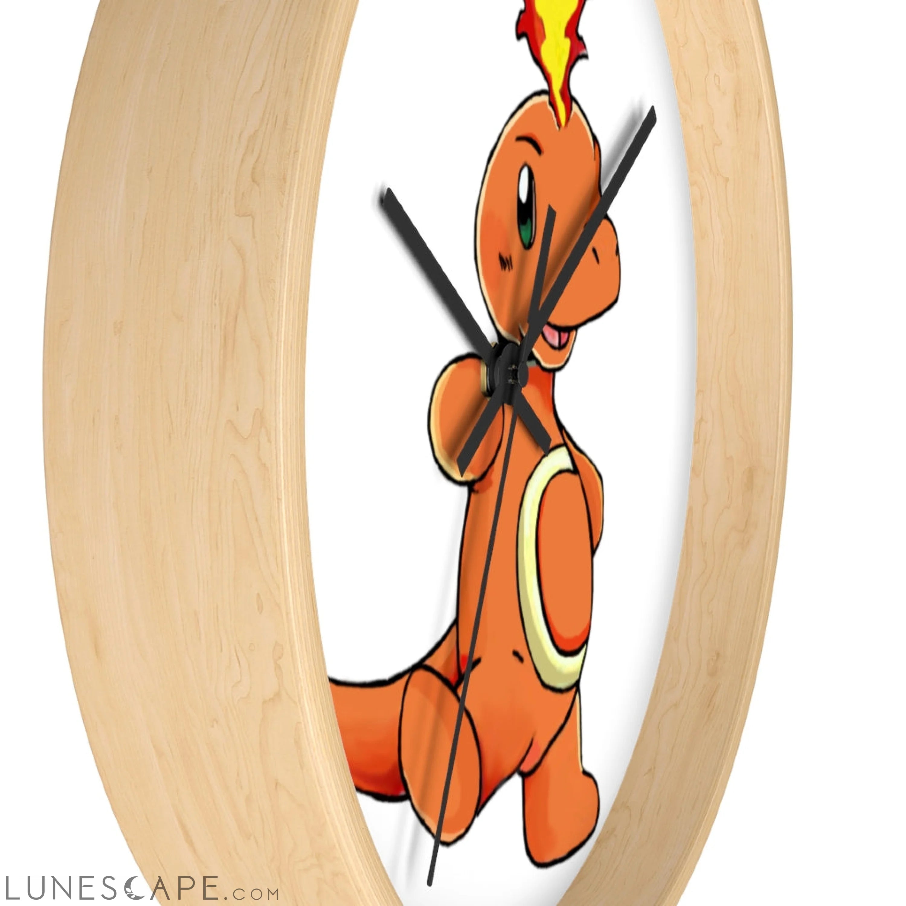 Angetapir Wall clock LUNESCAPE
