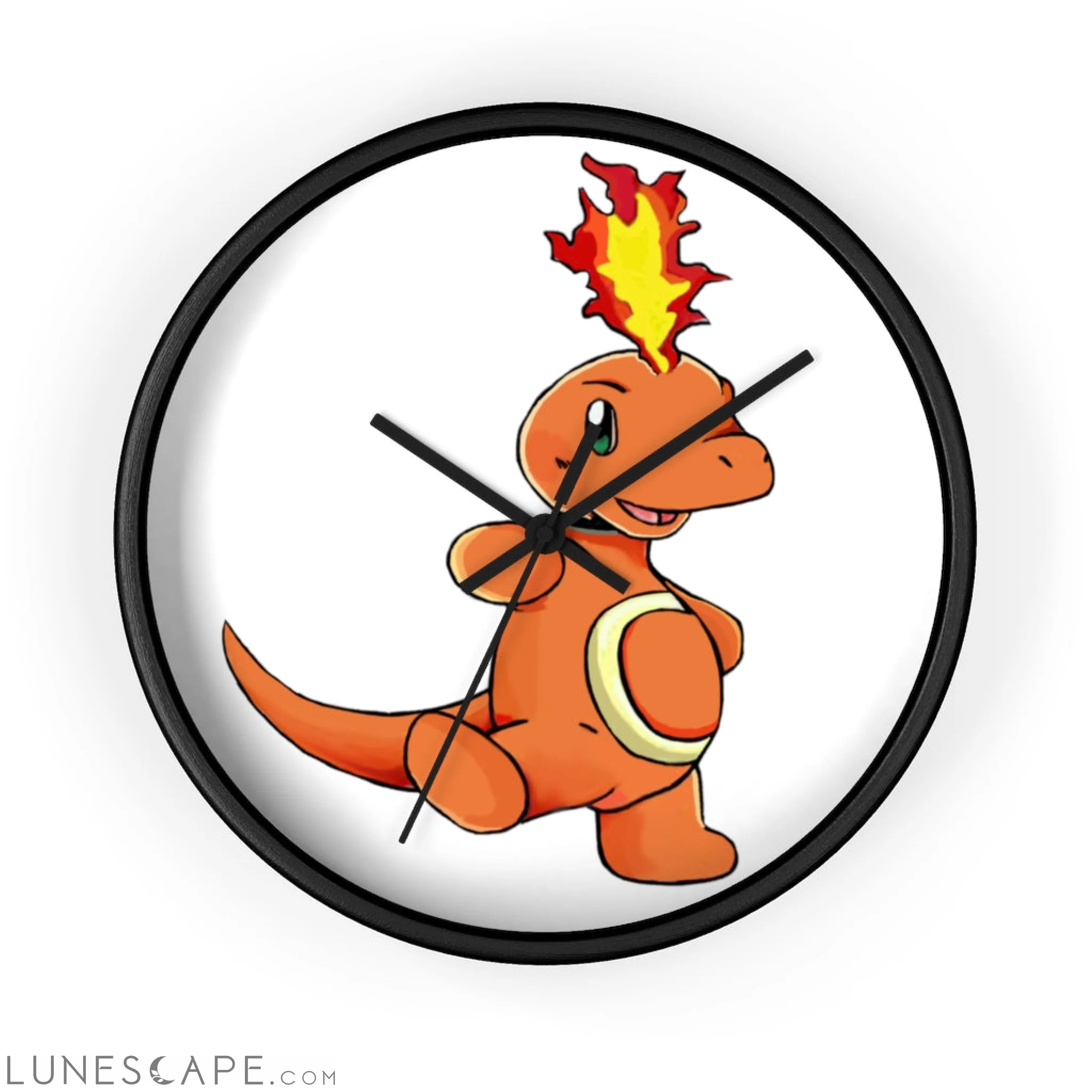 Angetapir Wall clock LUNESCAPE