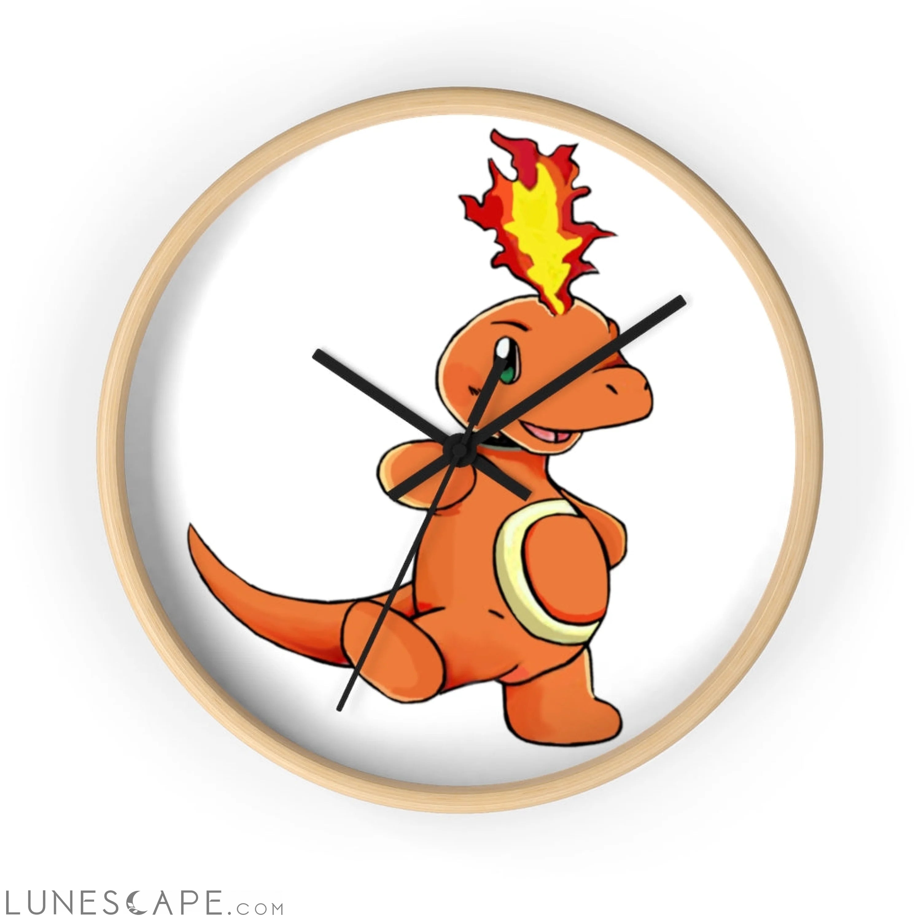 Angetapir Wall clock LUNESCAPE