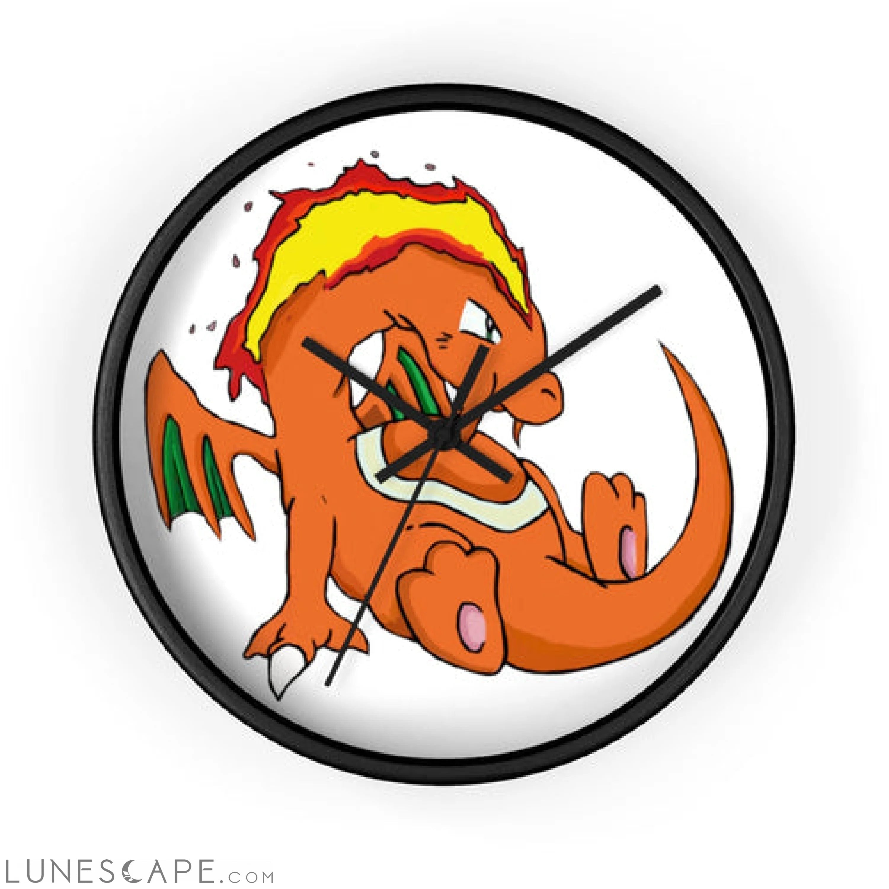 Angetir Wall clock LUNESCAPE