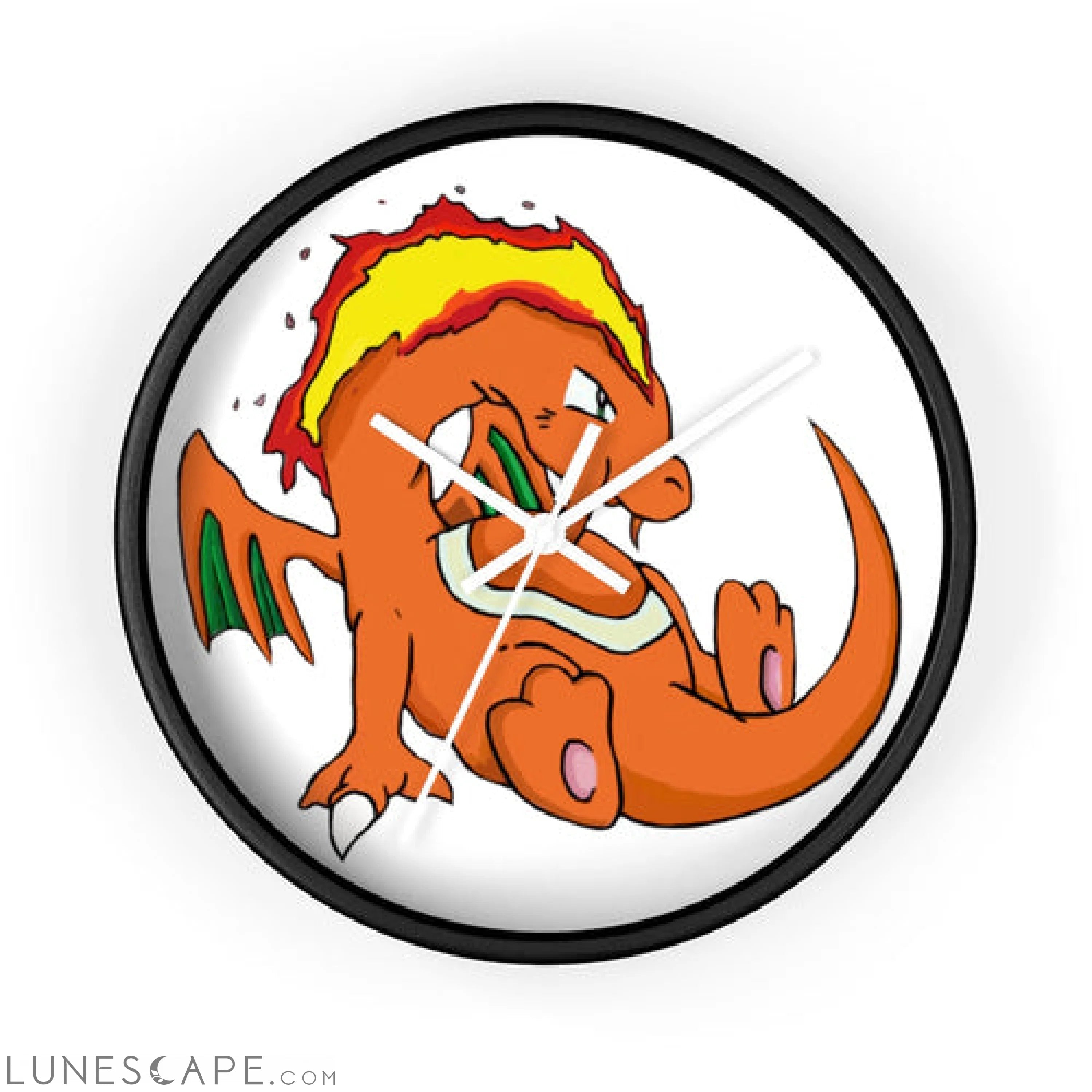 Angetir Wall clock LUNESCAPE
