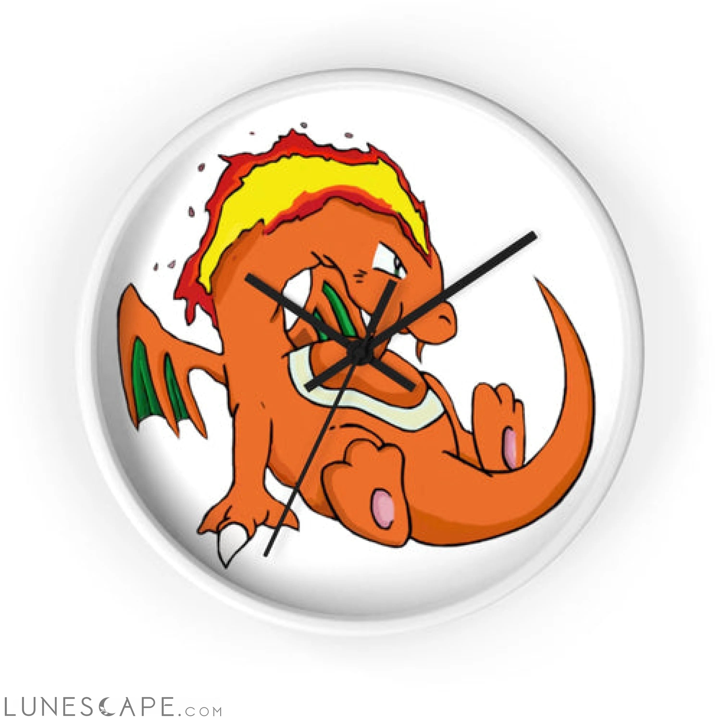 Angetir Wall clock LUNESCAPE