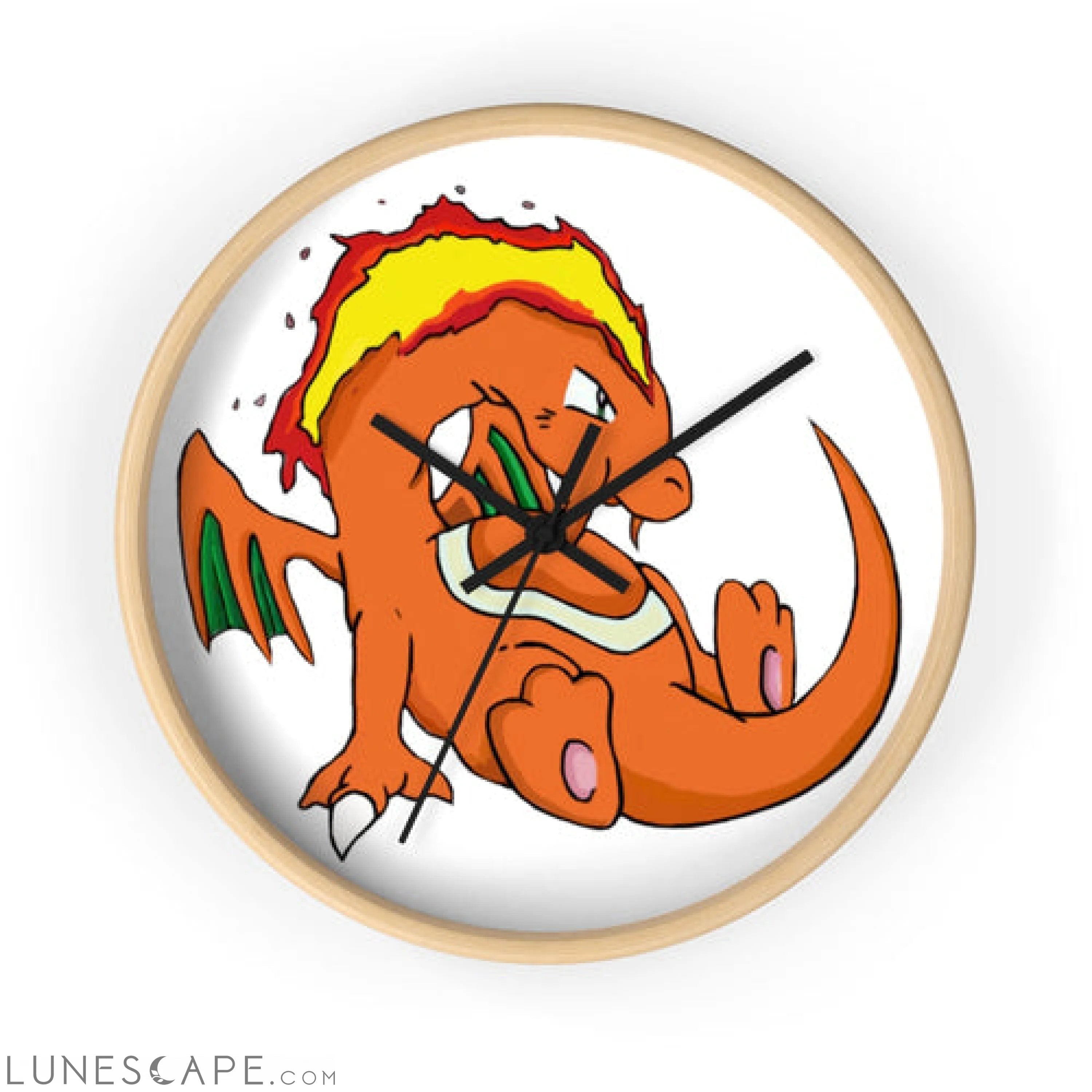 Angetir Wall clock LUNESCAPE