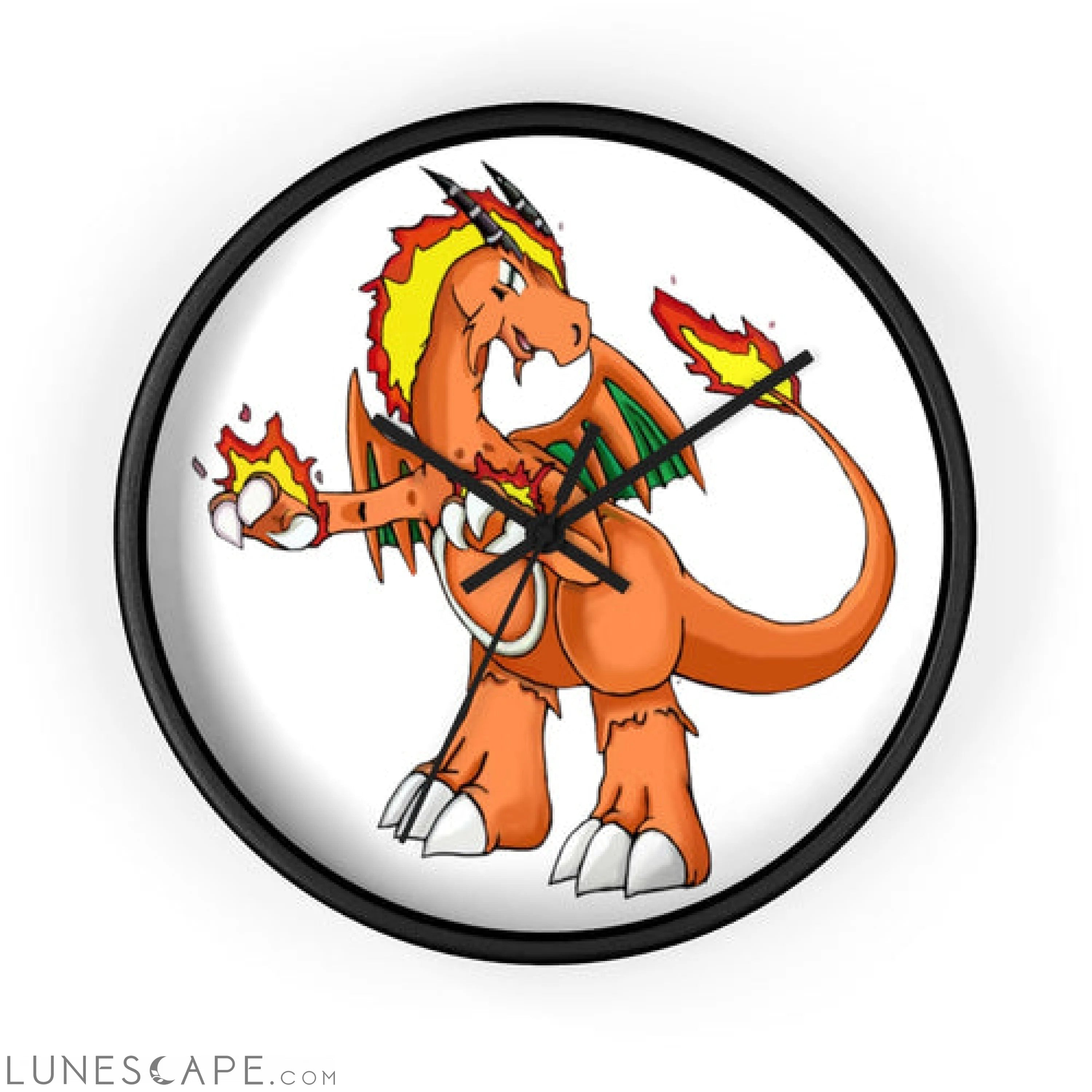 Angetiron Wall clock LUNESCAPE