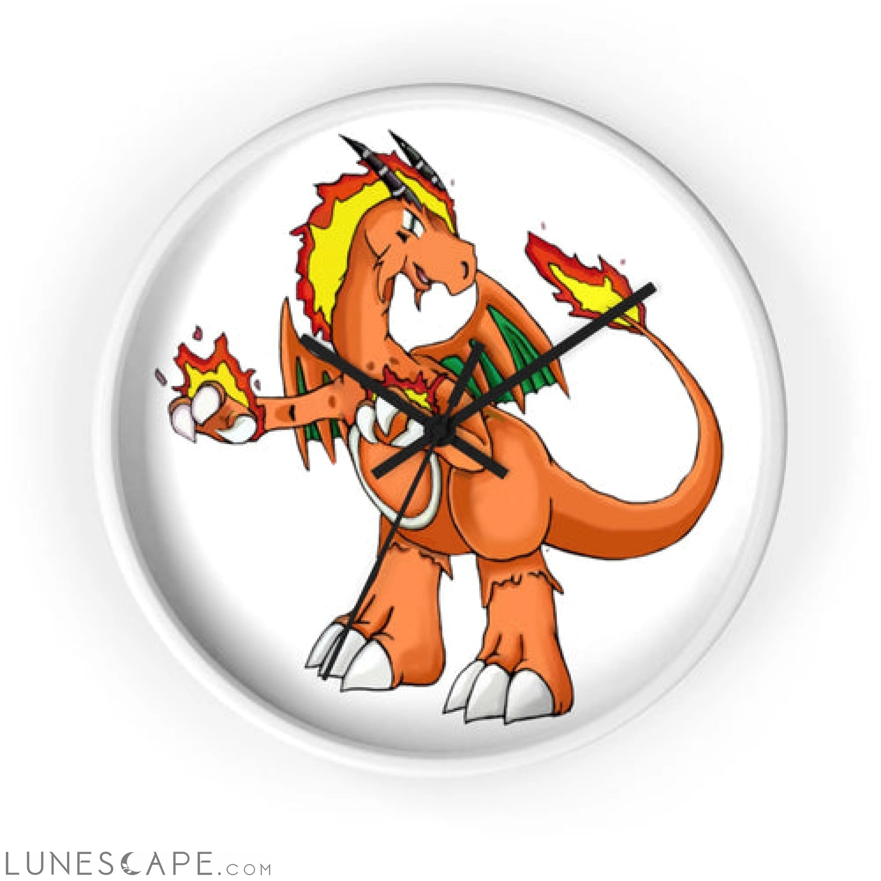 Angetiron Wall clock LUNESCAPE